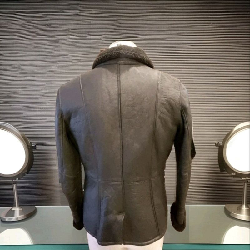 Other Tasso Woman's Black Shearling Jacket Size S / US 4 / IT 40 - 3 Thumbnail