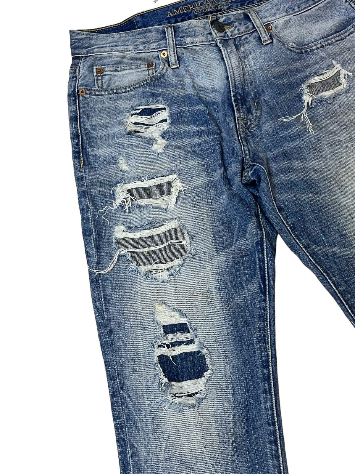 American Eagle Outfitters AMERICAN EAGLE OUTFITTERS SLIM FIT DISTRESSED STYLE DENIM Size US 33 - 5 Thumbnail