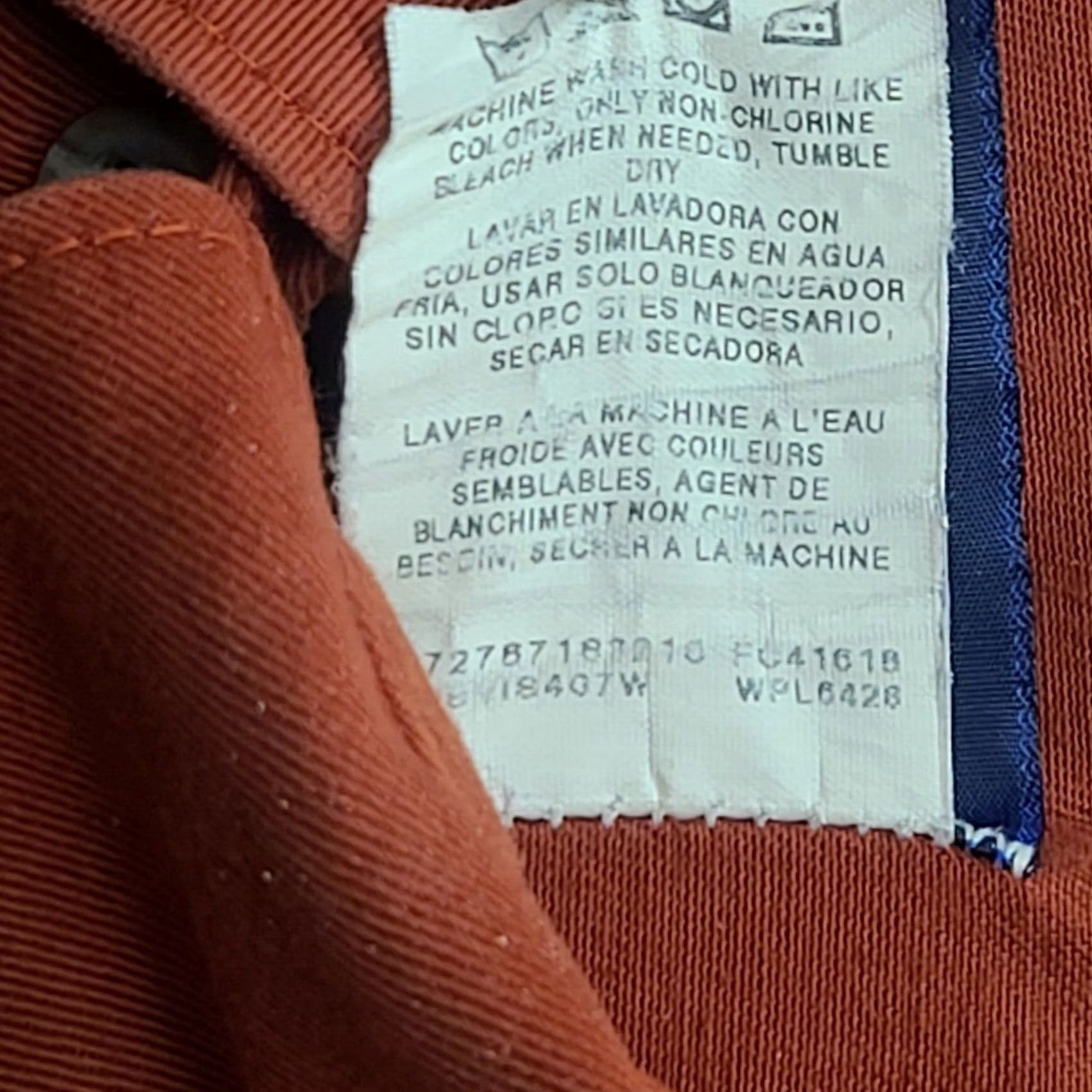Wrangler VINTAGE Wrangler Shirt Mens L 16 1/2-34 Brushpopper X Long Tails Western Cowboy Button-Up Shirt Red Cotton Canvas Western Theme Mens Size US L / EU 52-54 / 3 - 3 Thumbnail