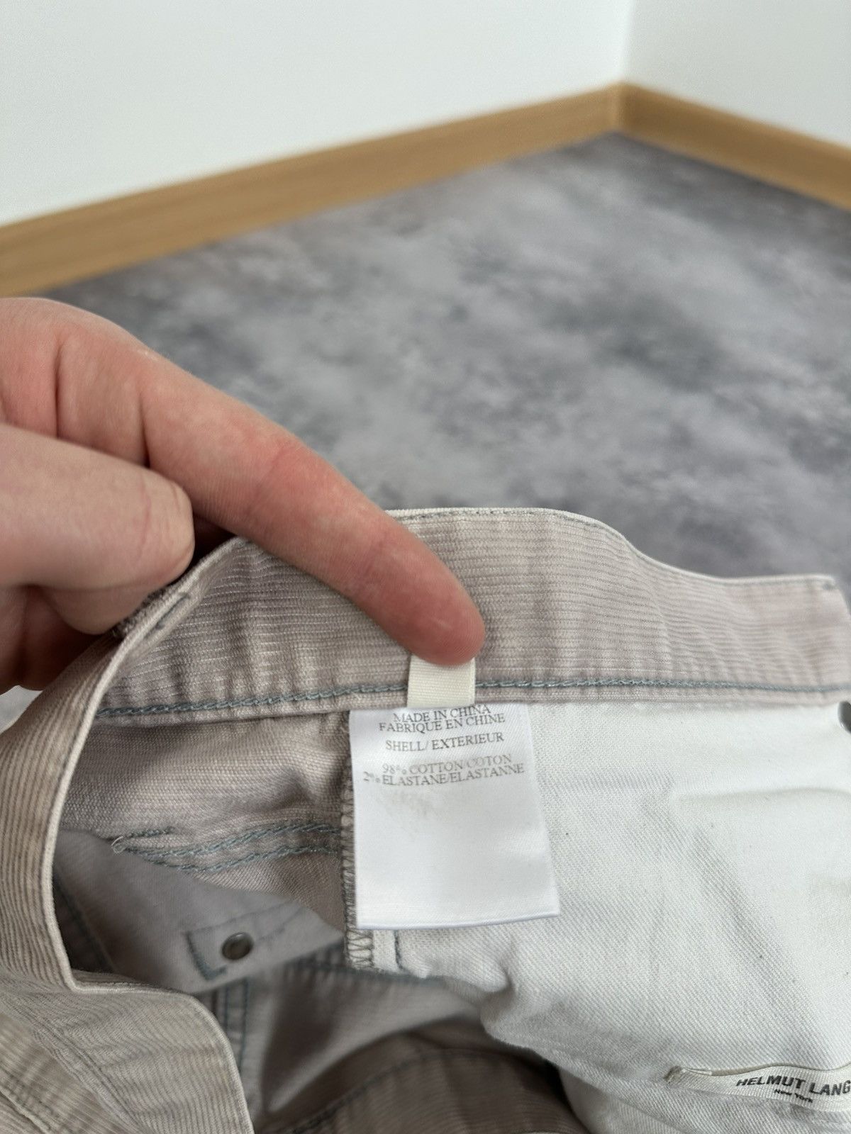 Helmut Lang Vintage Helmut Lang 2000's Archival Designer Corduroy Pants Size US 36 / EU 52 - 21 Thumbnail