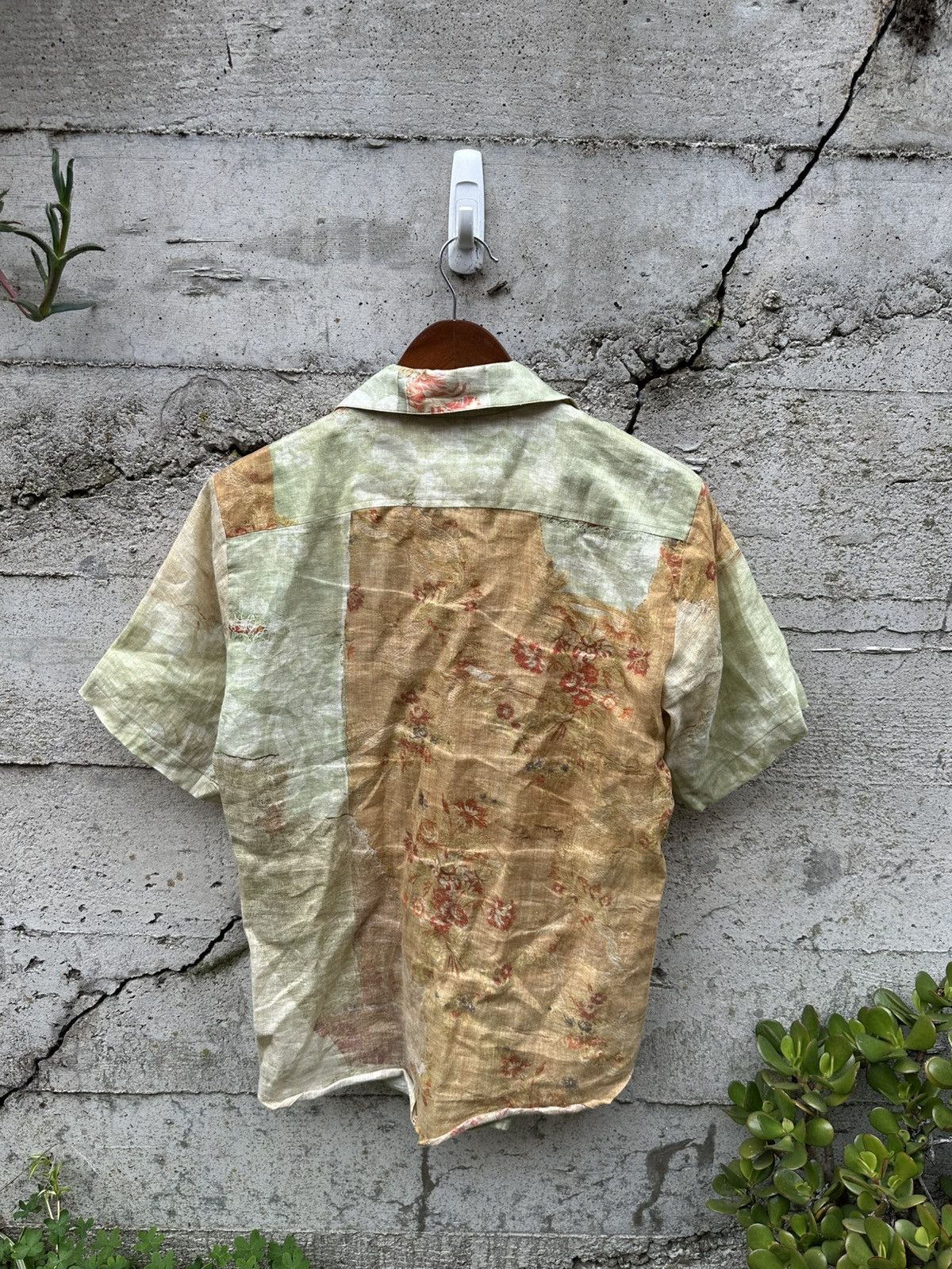 Acne Studios RARE GRAIL Acne Studios mosaic tapestry textile shirt Size US M / EU 48-50 / 2 - 5 Thumbnail