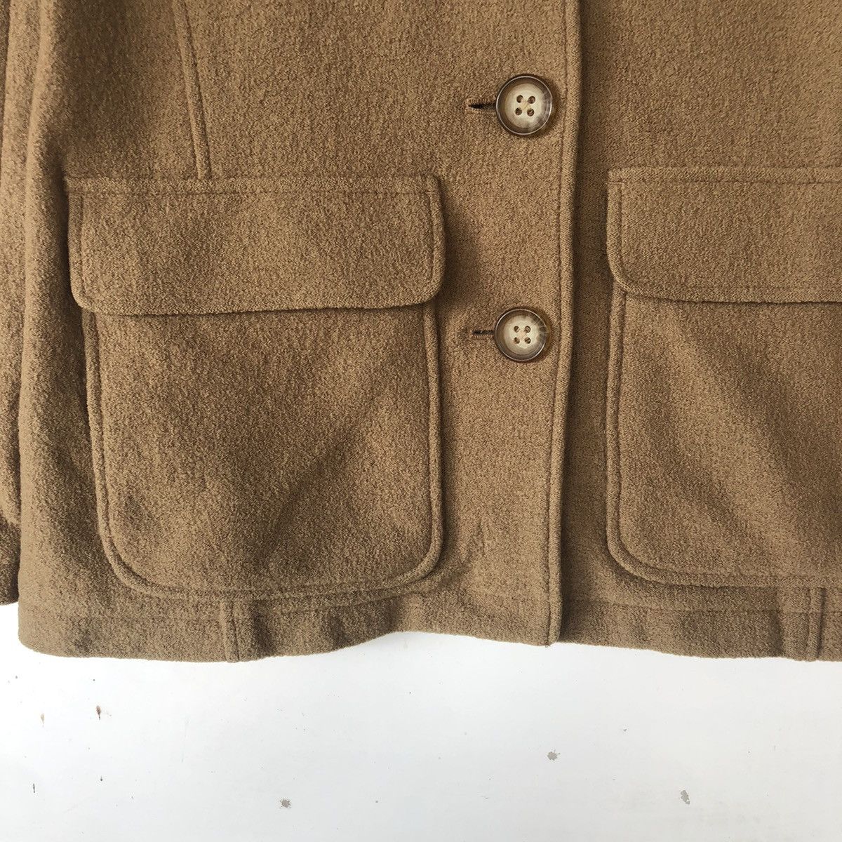 L.L. Bean × Vintage L L Bean Wool Jacket Size L / US 10 / IT 46 - 10 Thumbnail