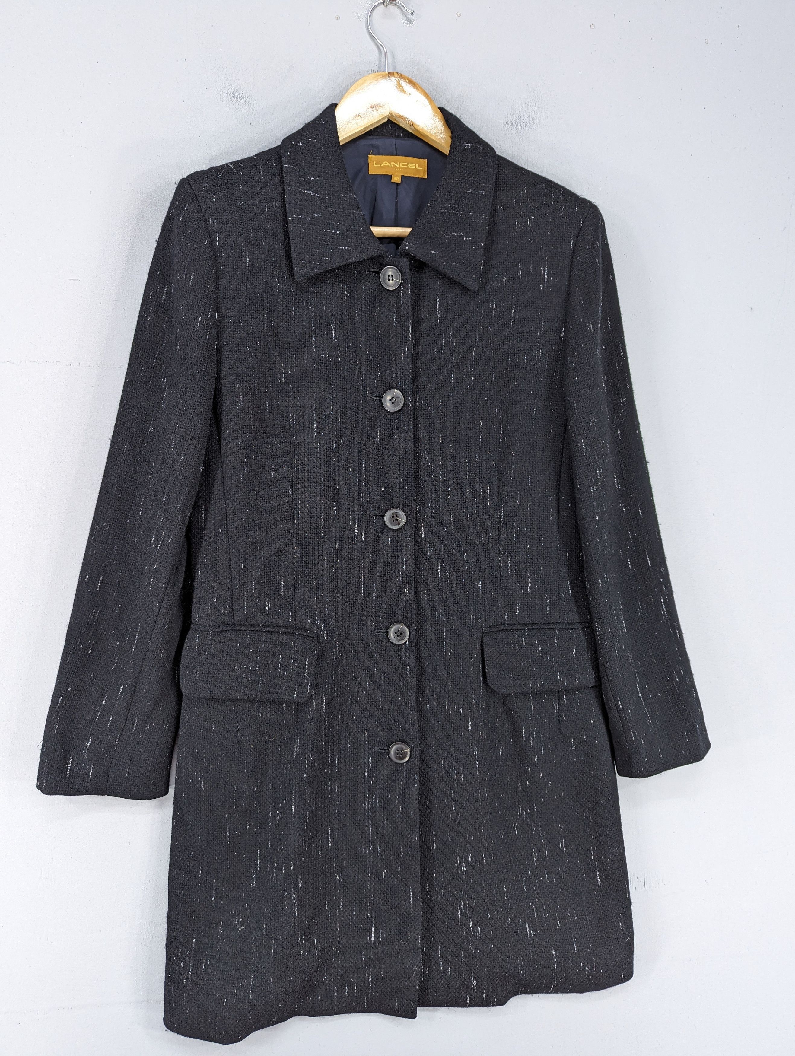 Lancel Vintage Lancel Paris Wool Button Ups Coat Jacket Size S / US 4 / IT 40 - 2 Thumbnail