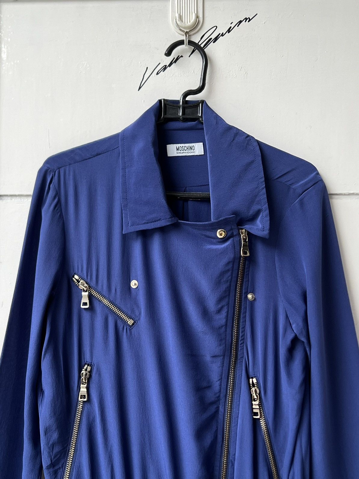 Moschino Moschino Cheap and Chic Zip Ramones Dress Size XS / US 0-2 / IT 36-38 - 3 Thumbnail