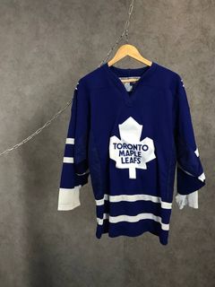 Vintage Toronto Maple Leafs Jersey XL NHL Starter Mesh CCM 