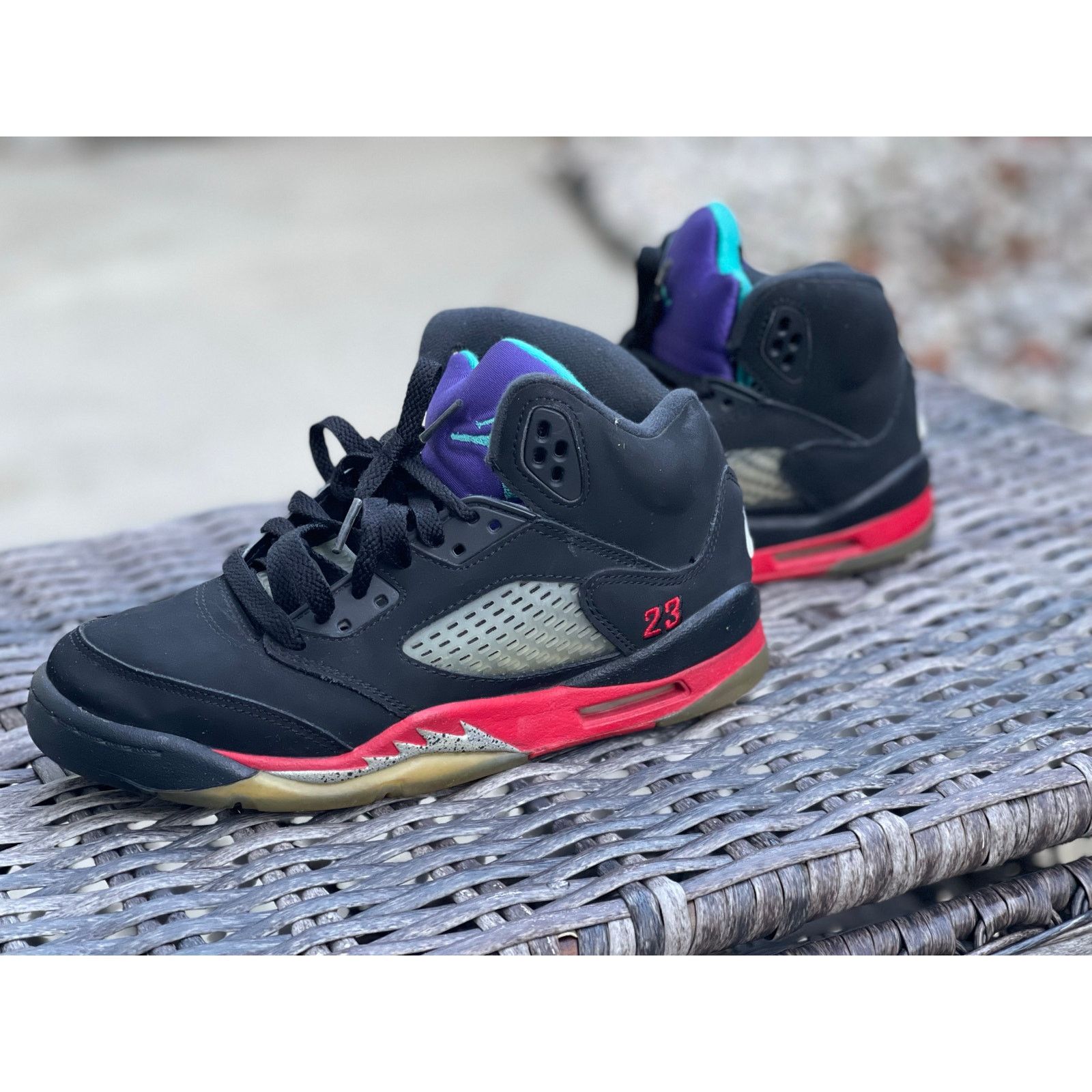 Air Jordan 5 “Top 3” Youth 5Y Iconic Colorway Rare Find