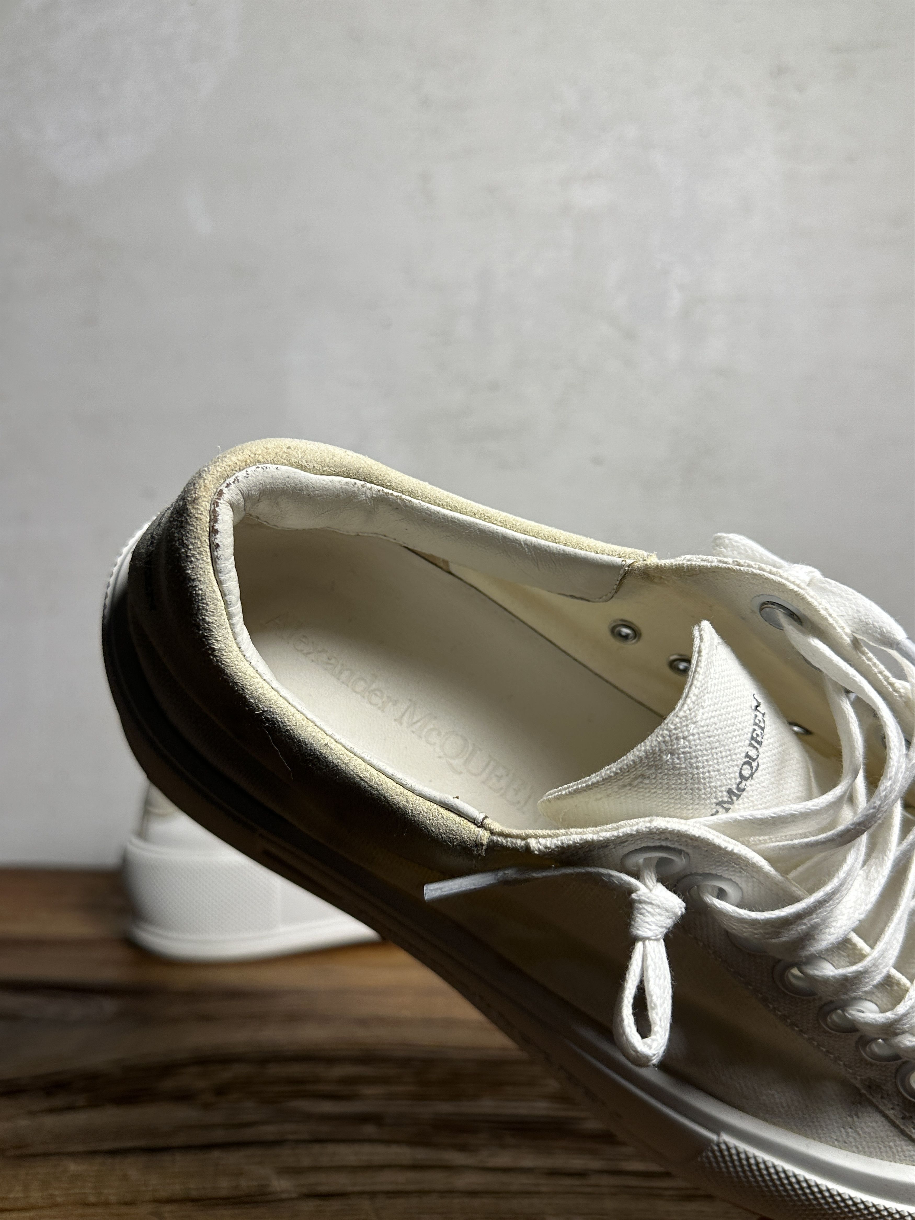 Alexander McQueen Alexander McQueen Deck Plimsoll Sneakers Size US 10 / IT 40 - 9 Thumbnail