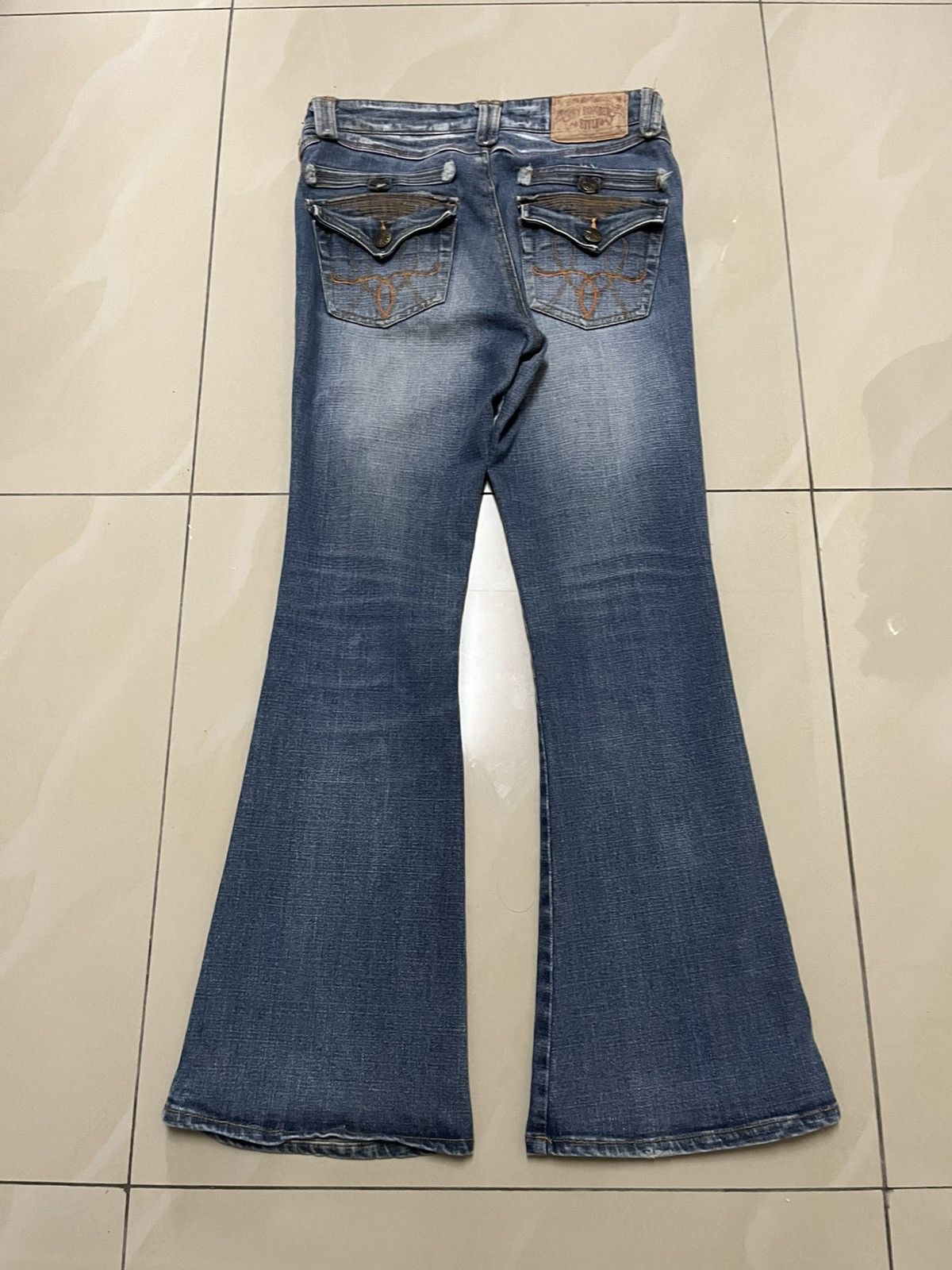 Tornado Mart Flare Jeans The vintage standard sky bombers denim bootcut Size US 30 / EU 46 - 8 Thumbnail