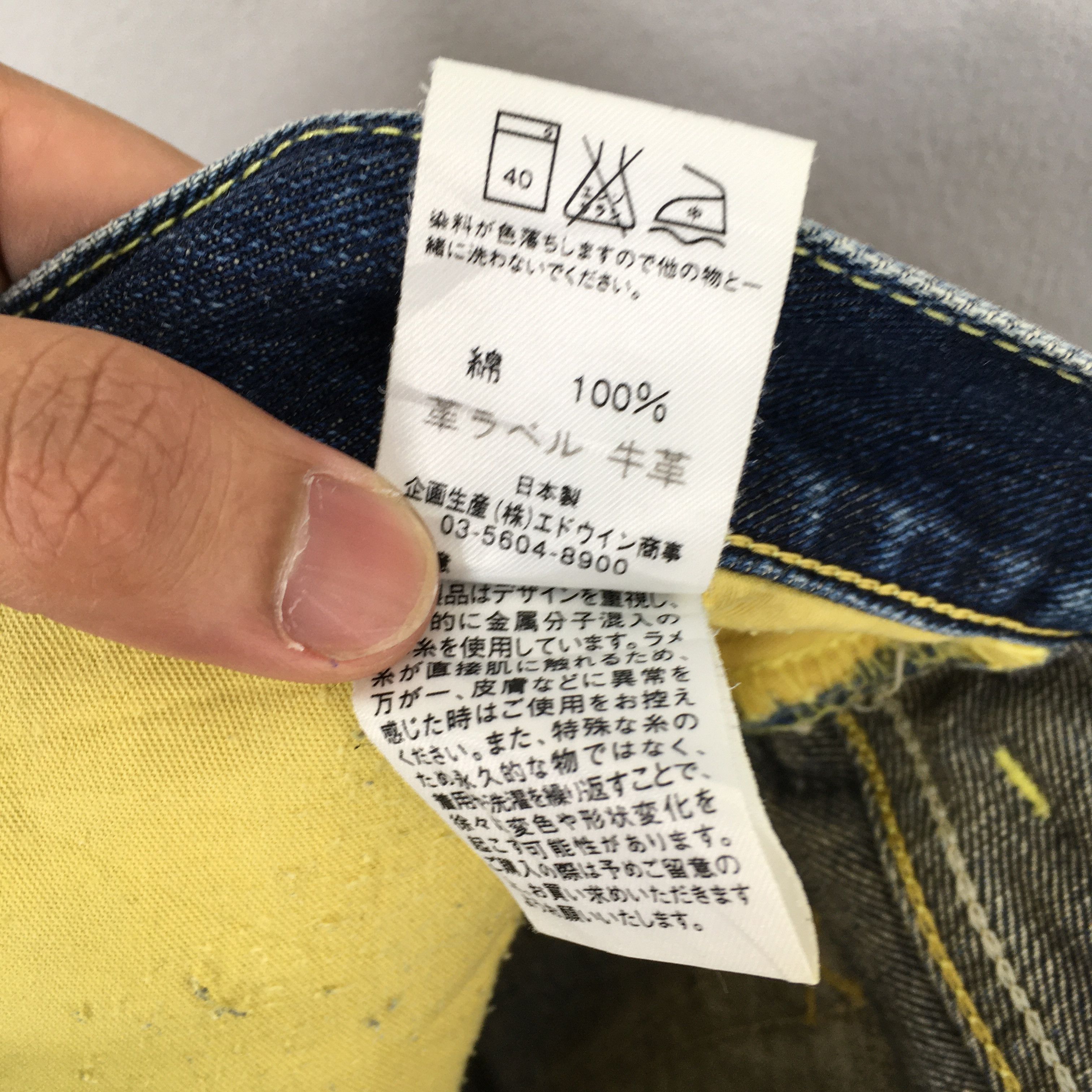 Lee Size 34x33 Vintage 90s Lee Riders Blue Stonewash Jeans S190 Size US 34 / EU 50 - 17 Thumbnail