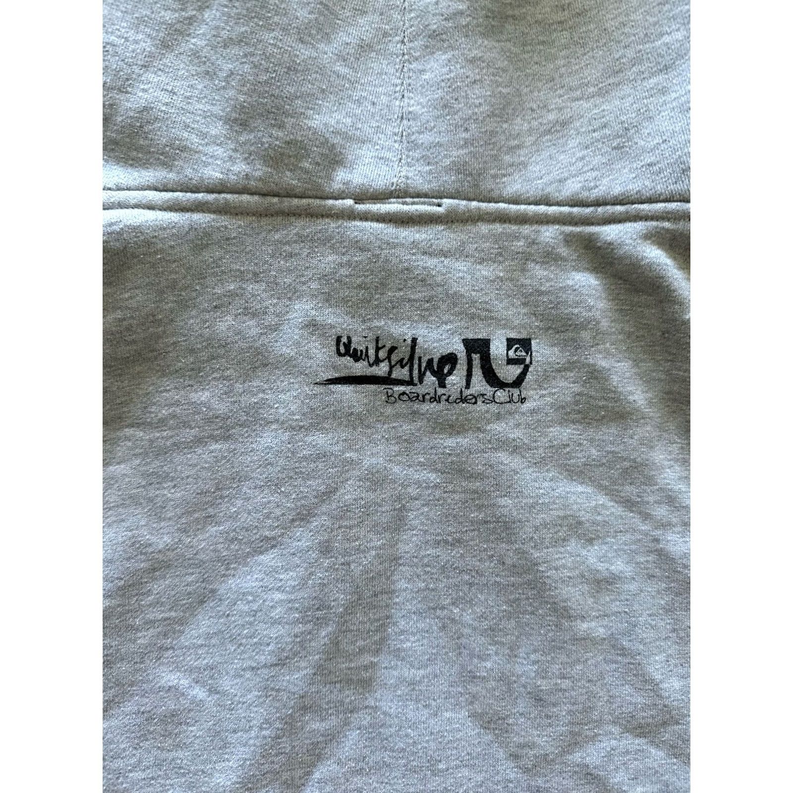 Quiksilver Vintage Quicksilver Hoodie Men’s Size Large Gray Sweatshirt Y2K Surf Skate HB Size US L / EU 52-54 / 3 - 7 Thumbnail