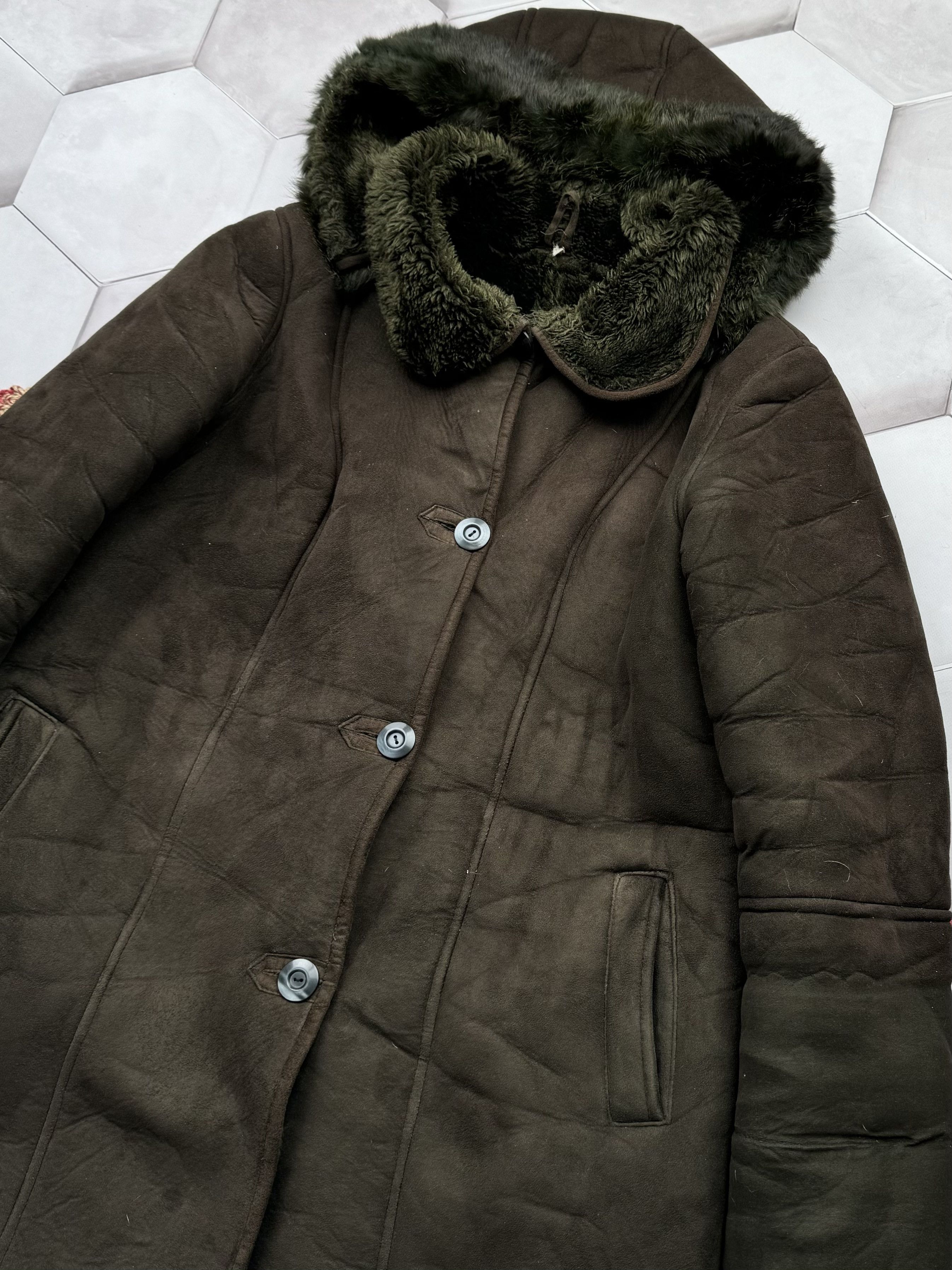 Vintage Vintage Sun Faded Faux Sheepskin Coat(E4) Size L / US 10 / IT 46 - 3 Thumbnail