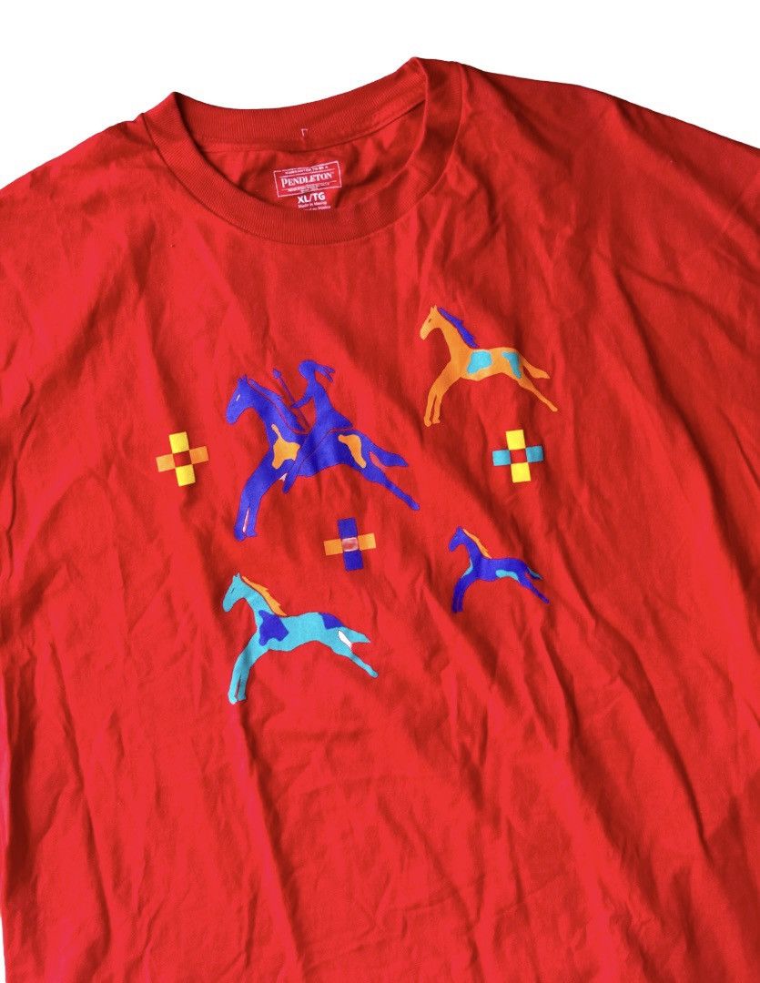 Pendleton Pendleton XL Wild Horses Shirt Size US XL / EU 56 / 4 - 3 Thumbnail