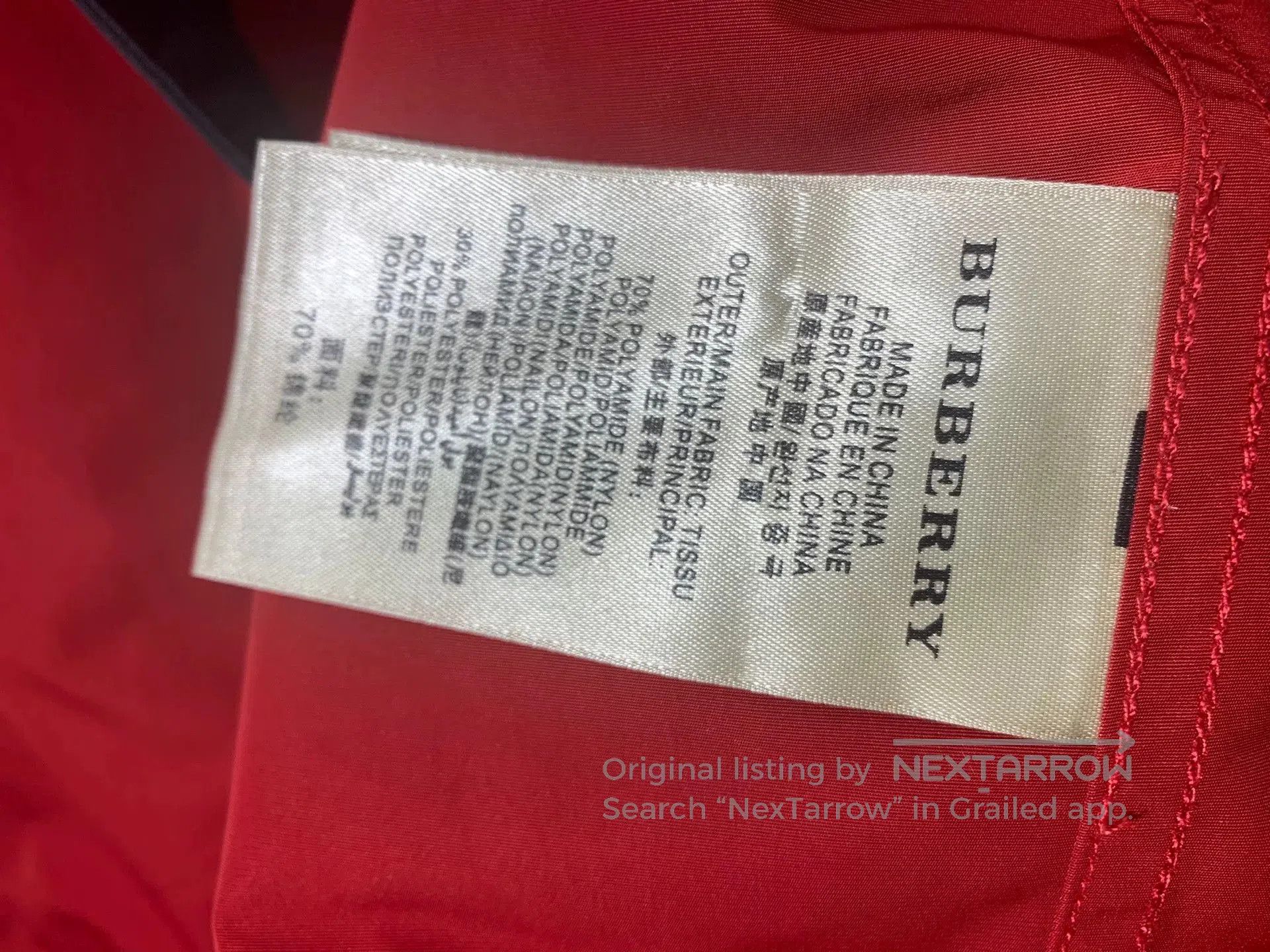 Burberry Burberry Men's Portable Hooded Jacket. Size US XXL / EU 58 / 5 - 7 Thumbnail