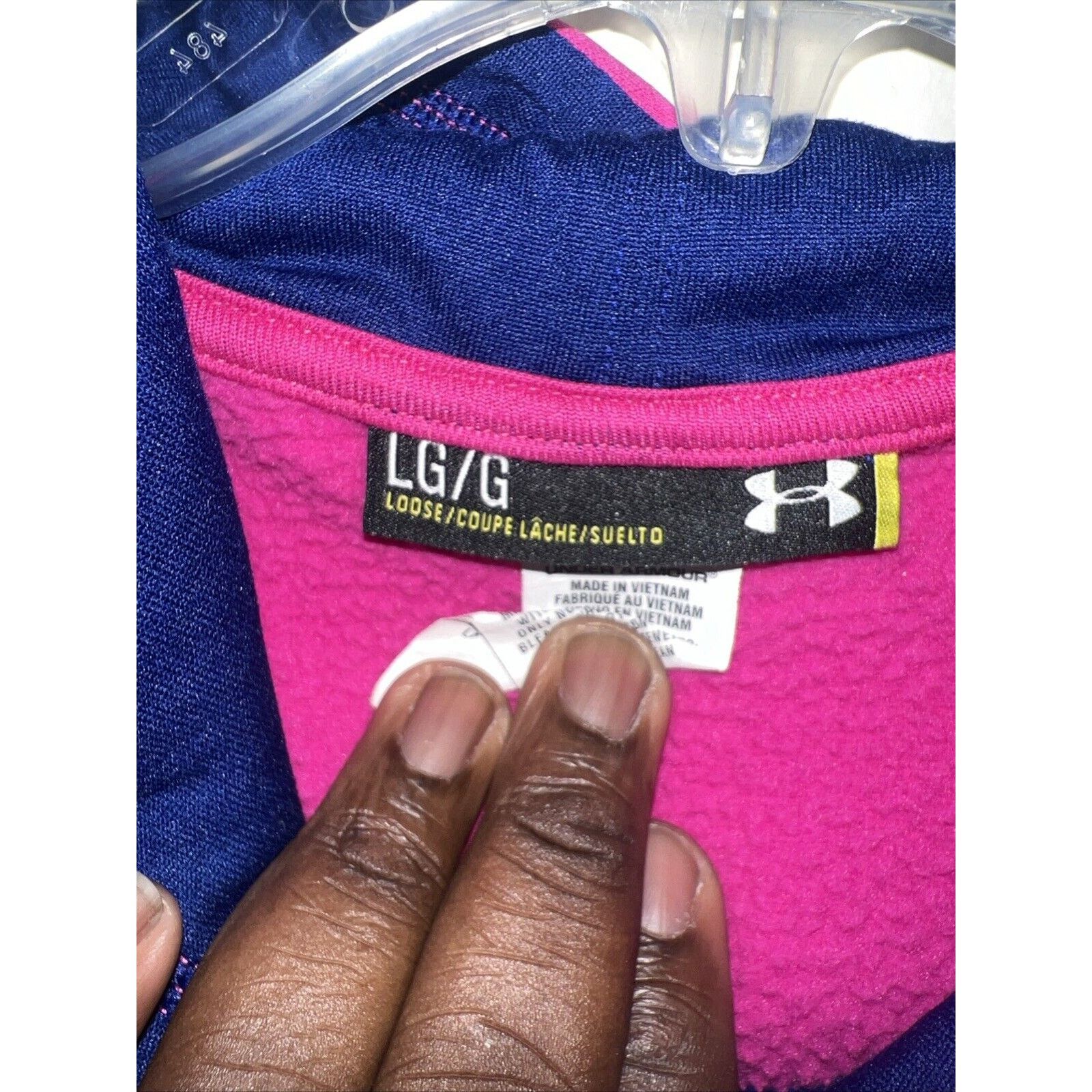 Under Armour Under Armour Hoodie Sweatshirt Purple Women's Medium Jacket Size M / US 6-8 / IT 42-44 - 3 Thumbnail