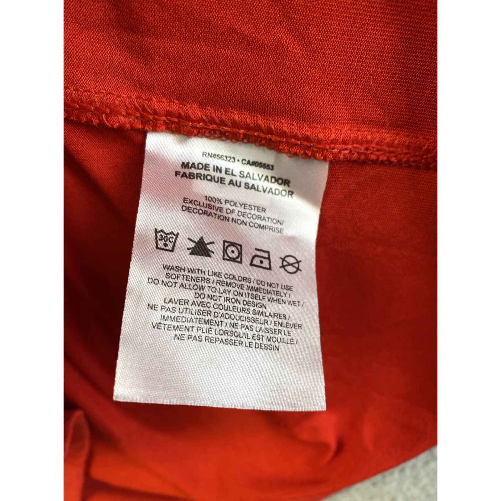 Nike Nike Dri-FIT Shirt Mens Medium Red Compression Baseball / 97-33 Regular Set Size US M / EU 48-50 / 2 - 7 Thumbnail