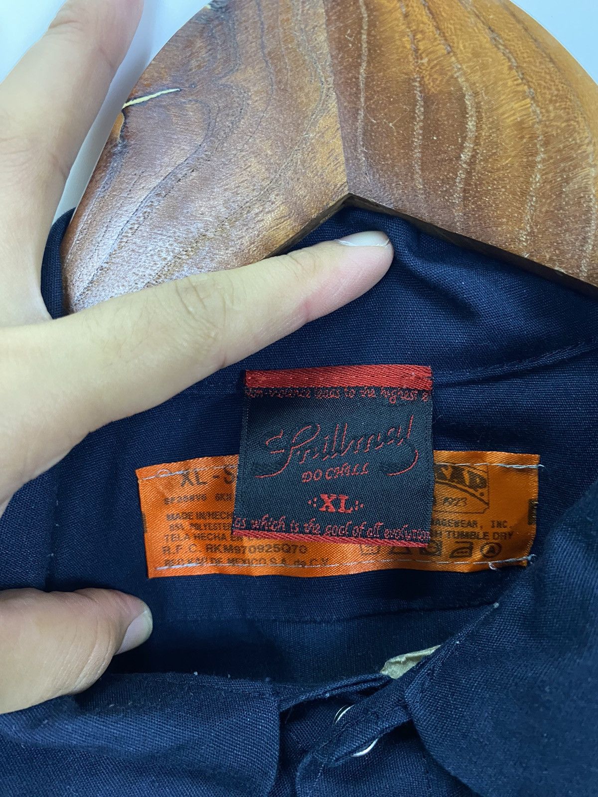 Japanese Brand × Vintage Vintage Prillmal Bandana Logo button shirt Size US XL / EU 56 / 4 - 12 Thumbnail