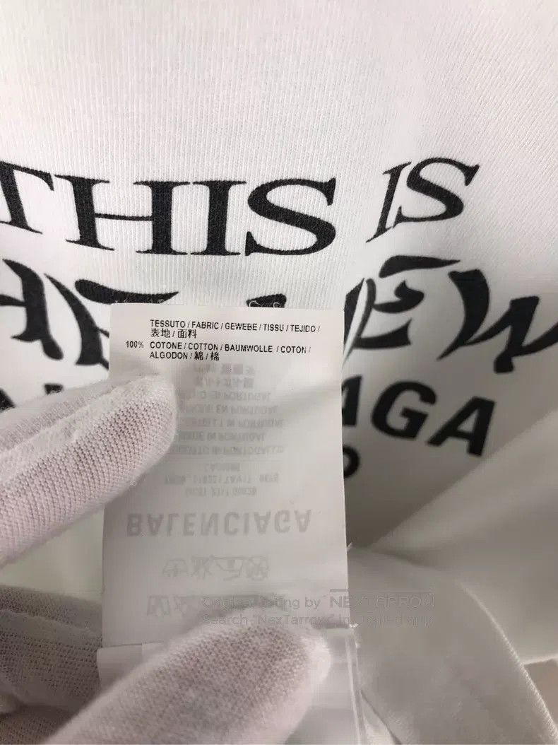 Balenciaga Balenciaga Asymmetrical short-sleeved shirt Size US S / EU 44-46 / 1 - 5 Thumbnail
