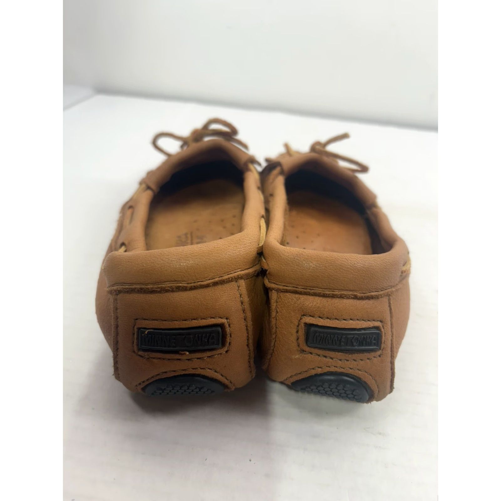 Minnetonka Minnetonka Brown Leather Moccasins Women Size 6 Comfort Casual Bohemian Size US 6 / IT 36 - 4 Thumbnail