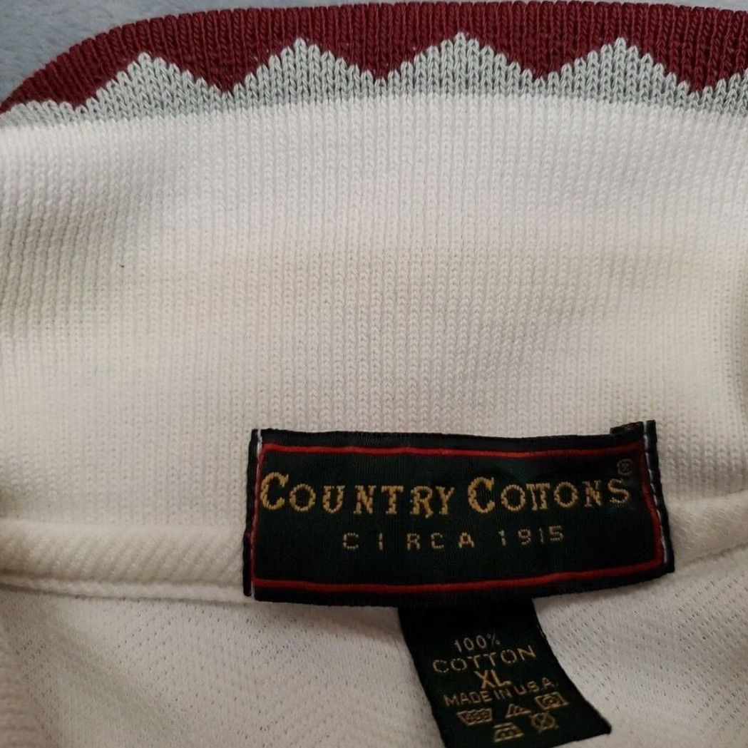 Vintage Vintage KLCY 930 AM Radio Shirt Mens XL White Polo Missoula Montana Grizzlies Size US XL / EU 56 / 4 - 5 Thumbnail