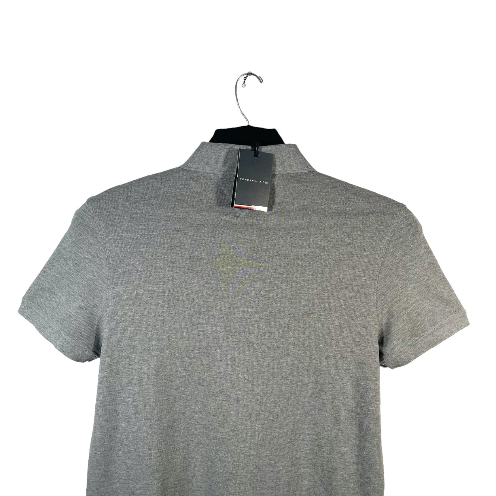 Tommy Hilfiger Tommy Hilfiger Polo Shirt Heather Gray Regular Fit Stretch Fabric Men M Shirt Size US M / EU 48-50 / 2 - 3 Thumbnail
