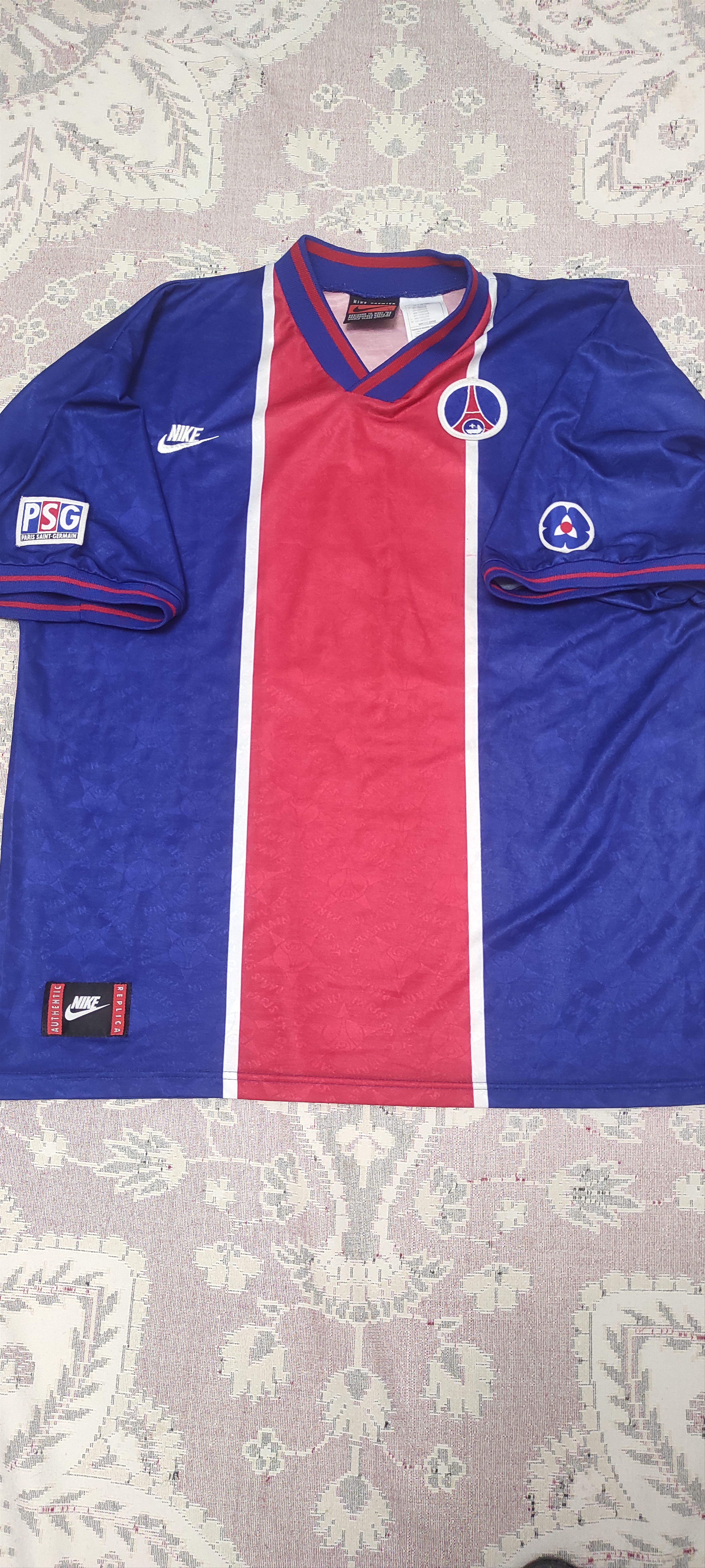 PSG Paris Saint-Germain #11 Home football shirt 1995 1996