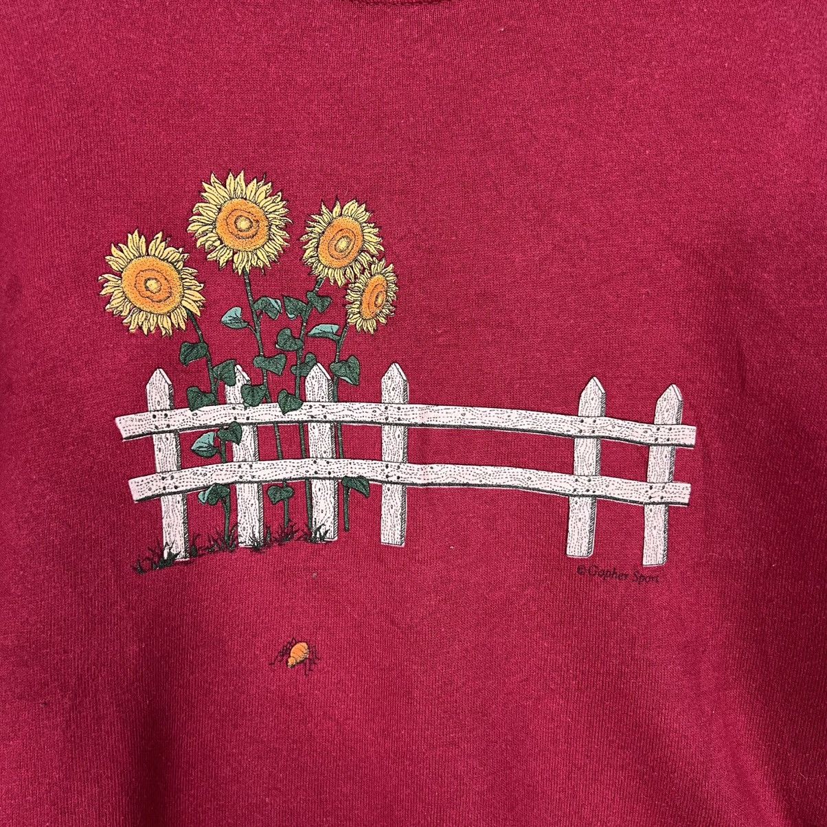 Jerzees Vintage 90's Gopher Sport Art Graphic Sweatshirt #4179-C191 Size US L / EU 52-54 / 3 - 3 Thumbnail