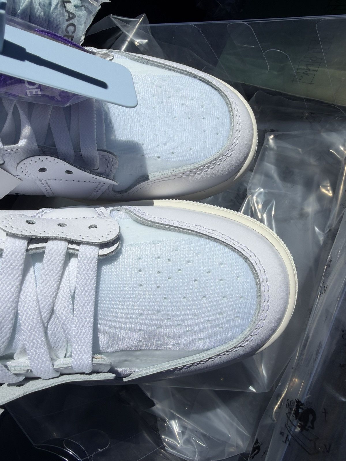 Nike × Off-White Air Jordan 1 High Virgil Abloh Archive “Alaska” Sz 10 DS Size US 10 / EU 43 - 7 Thumbnail