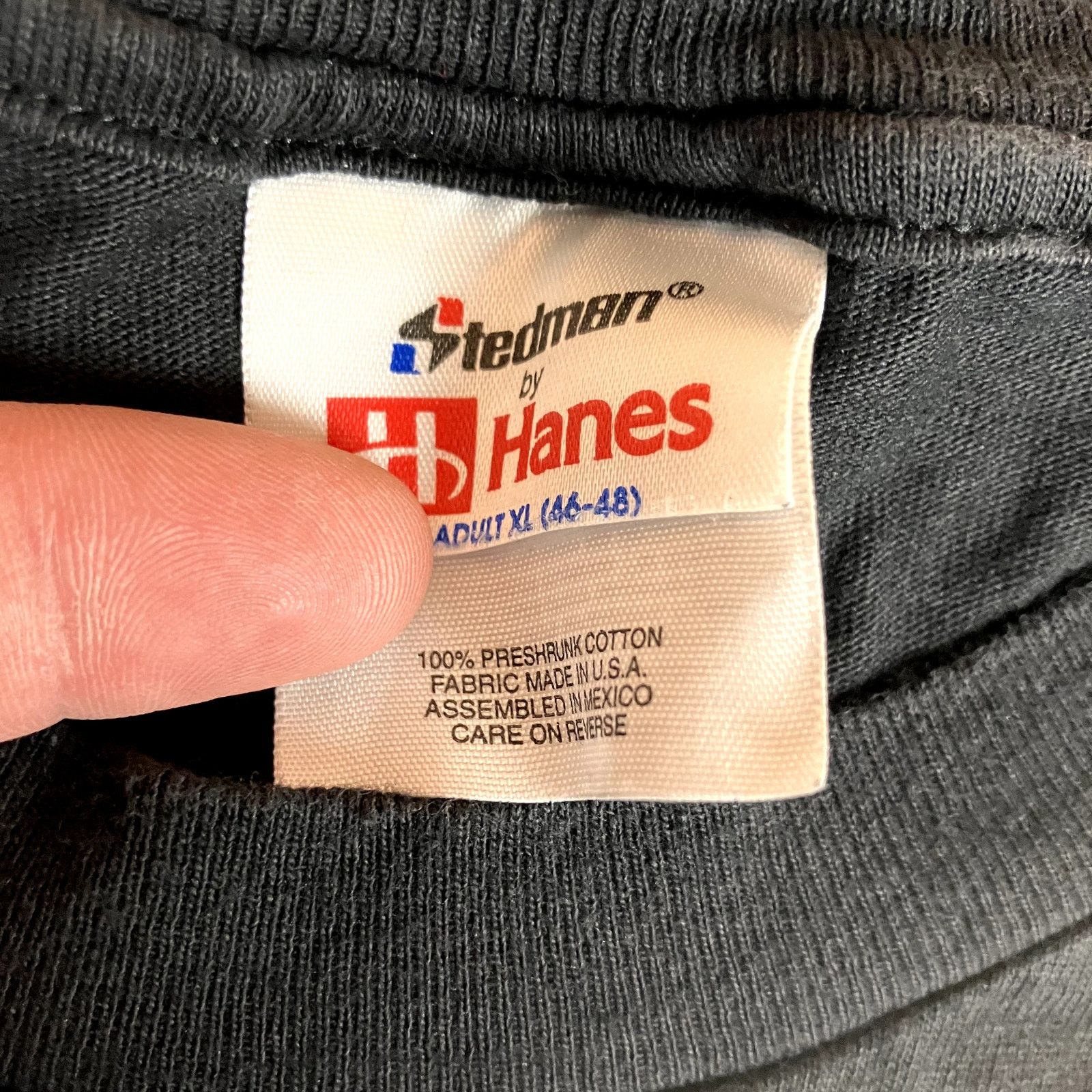 Hanes × Vintage Vintage 1990s The Tom Joyner Morning Show Comedy T-shirt Size US XL / EU 56 / 4 - 4 Thumbnail
