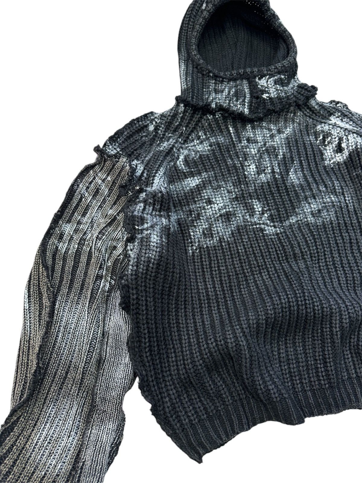 Hysteric Glamour × If Six Was Nine ARCHIVE PRINTED HOODIE L.G.B. Style SWEATER RIPPED Size US L / EU 52-54 / 3 - 4 Thumbnail