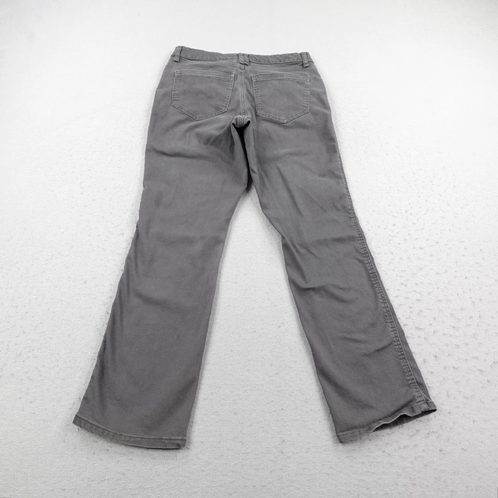 Vintage Kuhl Pants Womens 8 Gray Kontour Straight Outdoors Hiking Trail Chino Work Short Size 30" / US 8 / IT 44 - 6 Thumbnail