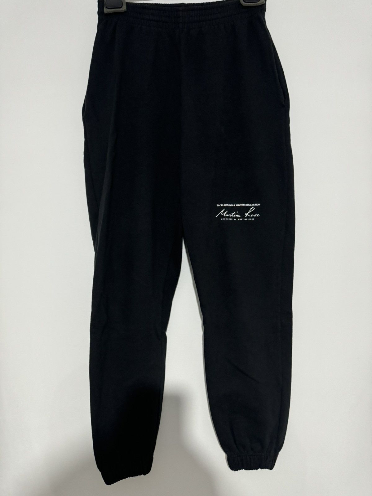 Image of Martine Rose Slim Fit Trackpant in Black, Women's (Size 30)