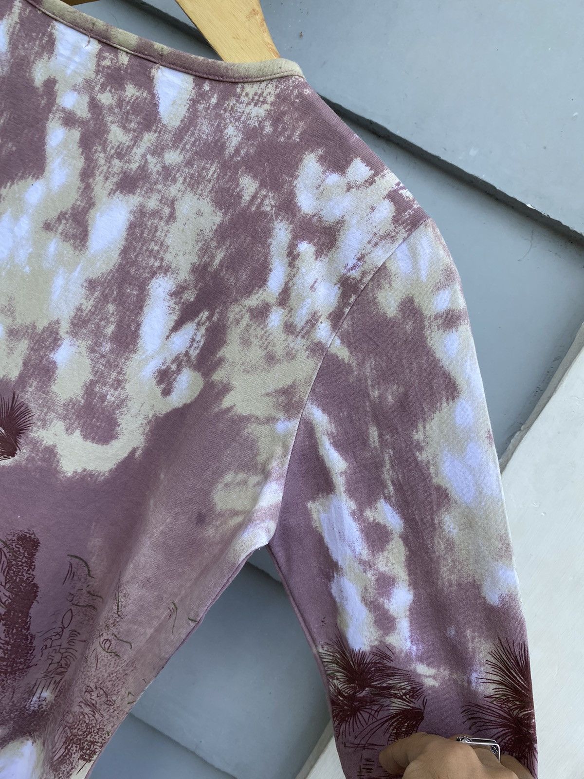 Japanese Brand Cara Bohemian Bloom Indian Spirit Tye Dye Longsleeves Size ONE SIZE - 12 Thumbnail