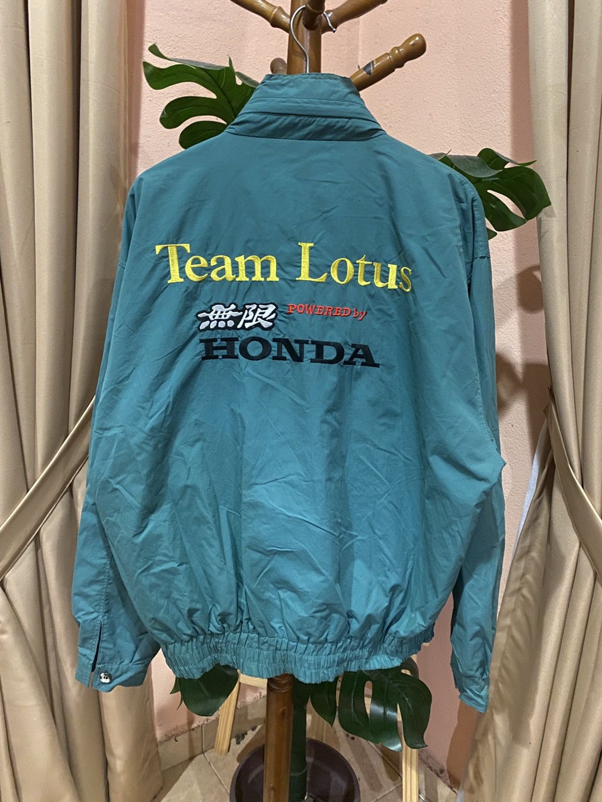 Formula 1 Vintage Team Lotus Honda Racing Jacket – 1980s-1990s Green ...
