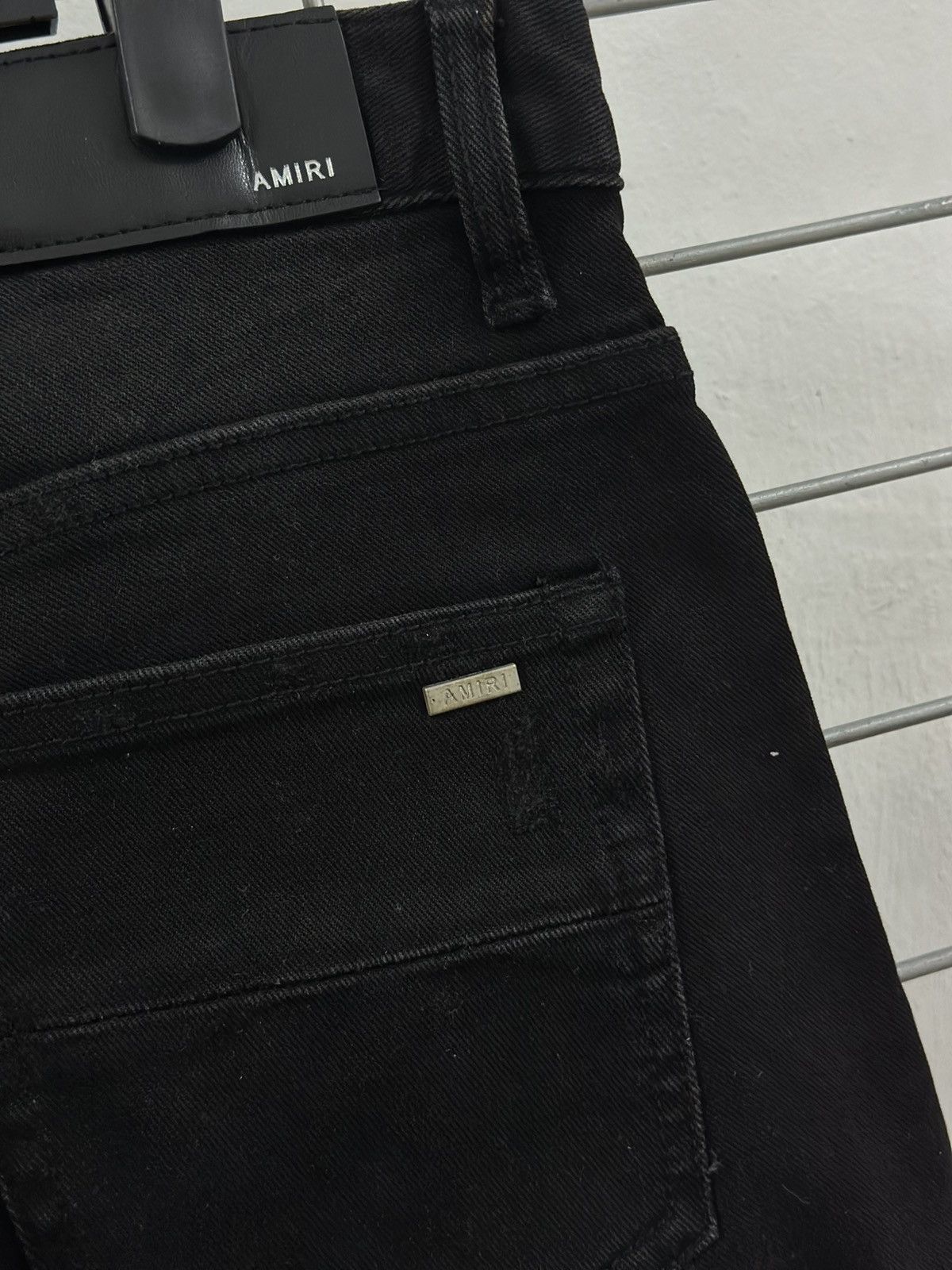 Amiri AMIRI MX1 Skinny Ripped Jeans Size 30" / US 8 / IT 44 - 11 Thumbnail