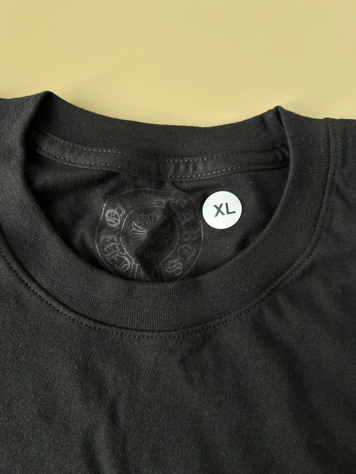 Chrome Hearts Chrome Hearts Scroll Logo t-shirt black Size XL Size US XL / EU 56 / 4 - 7 Thumbnail