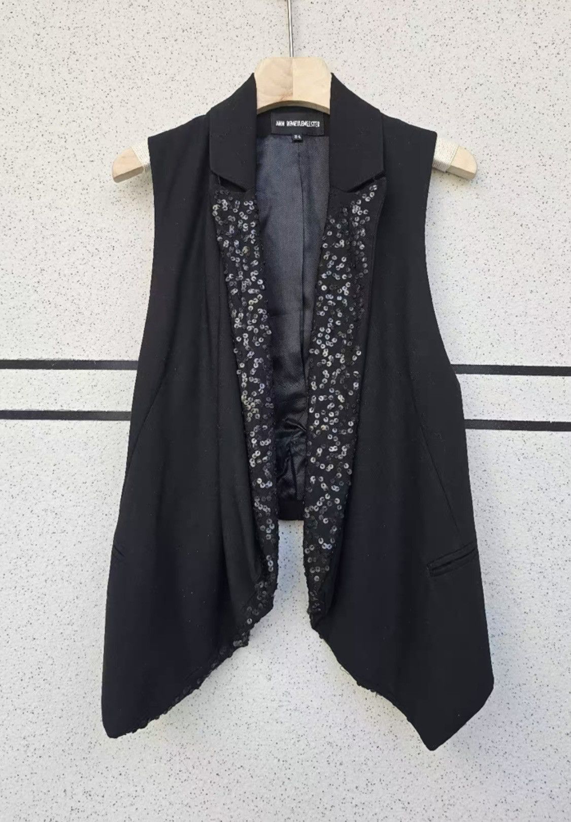 Ann Demeulemeester Ann demeulemeester sequined vest Size XS / US 0-2 / IT 36-38 - 1 Thumbnail