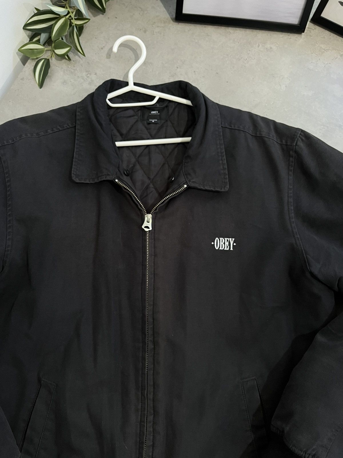 Obey Obey faded distressed jacket size M Size US M / EU 48-50 / 2 - 2 Thumbnail