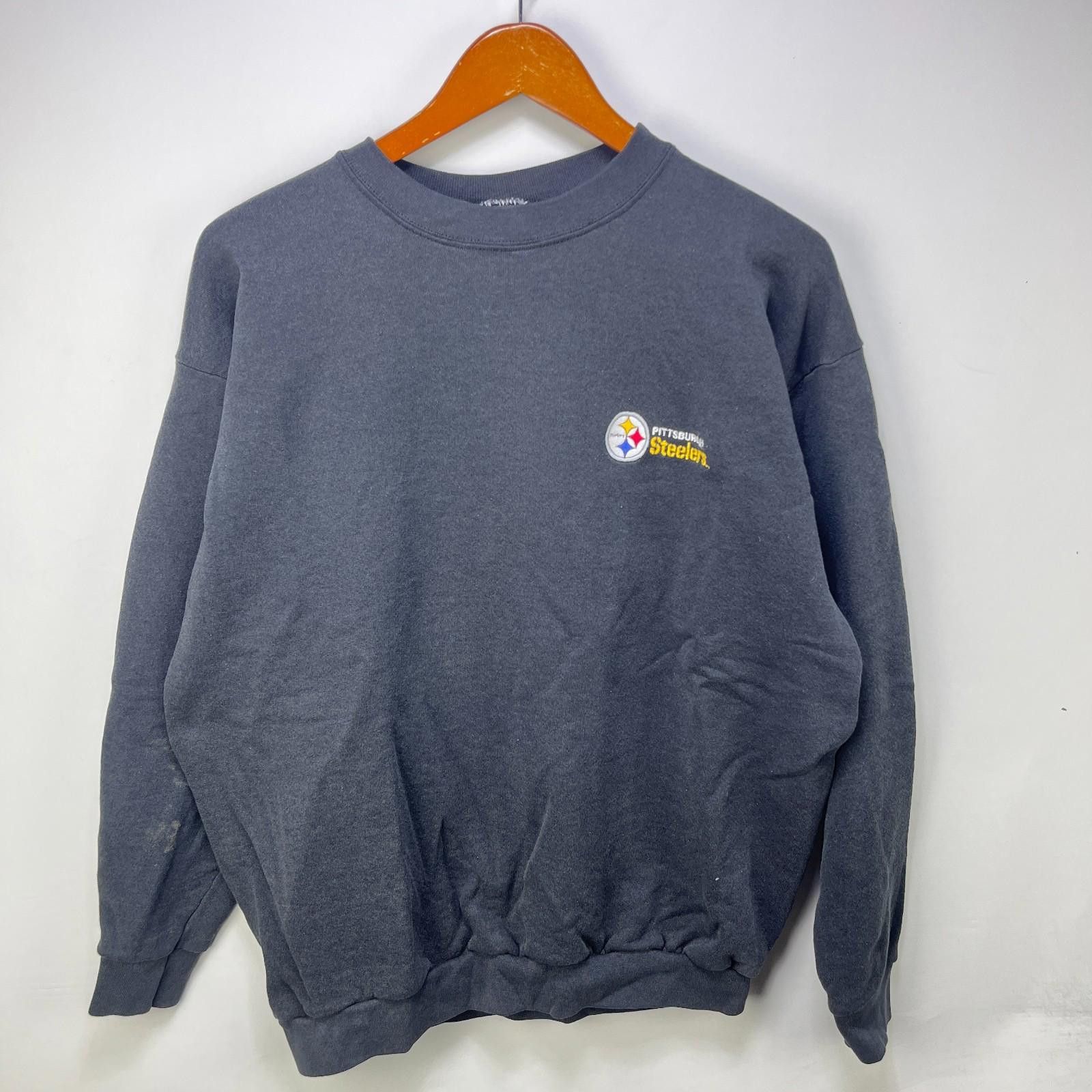 Other Vintage 90s Pittsburgh Steelers Faded Sweatshirt Large Size ONE SIZE - 1 Thumbnail