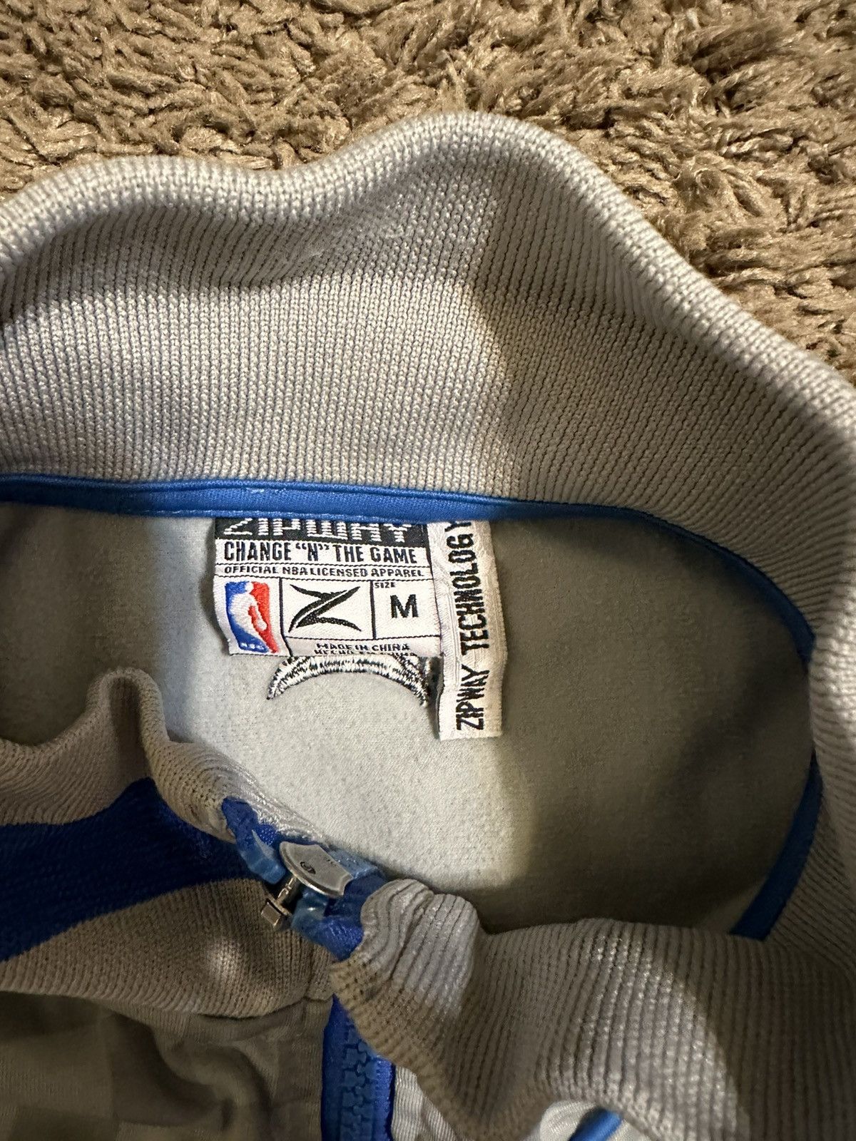 NBA × Vintage Vintage Zipway NBA Dallas Mavericks jacket 00s size medium Size US M / EU 48-50 / 2 - 4 Thumbnail