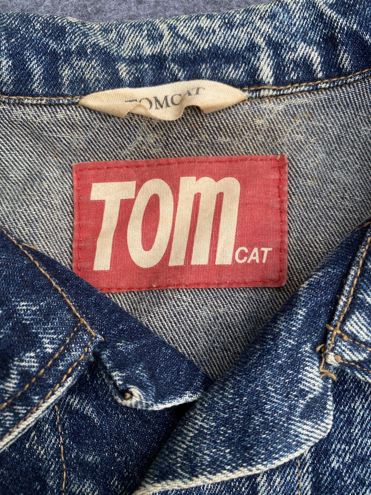Japanese Brand Vintage tom cat denim jacket Size US M / EU 48-50 / 2 - 4 Thumbnail