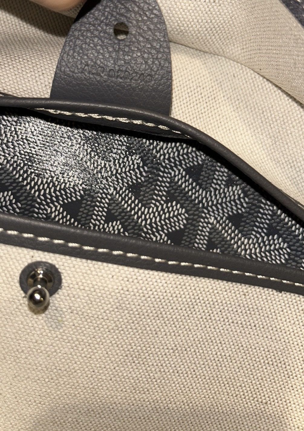 Goyard Goyard Artois Tote MM Grey Size ONE SIZE - 5 Thumbnail