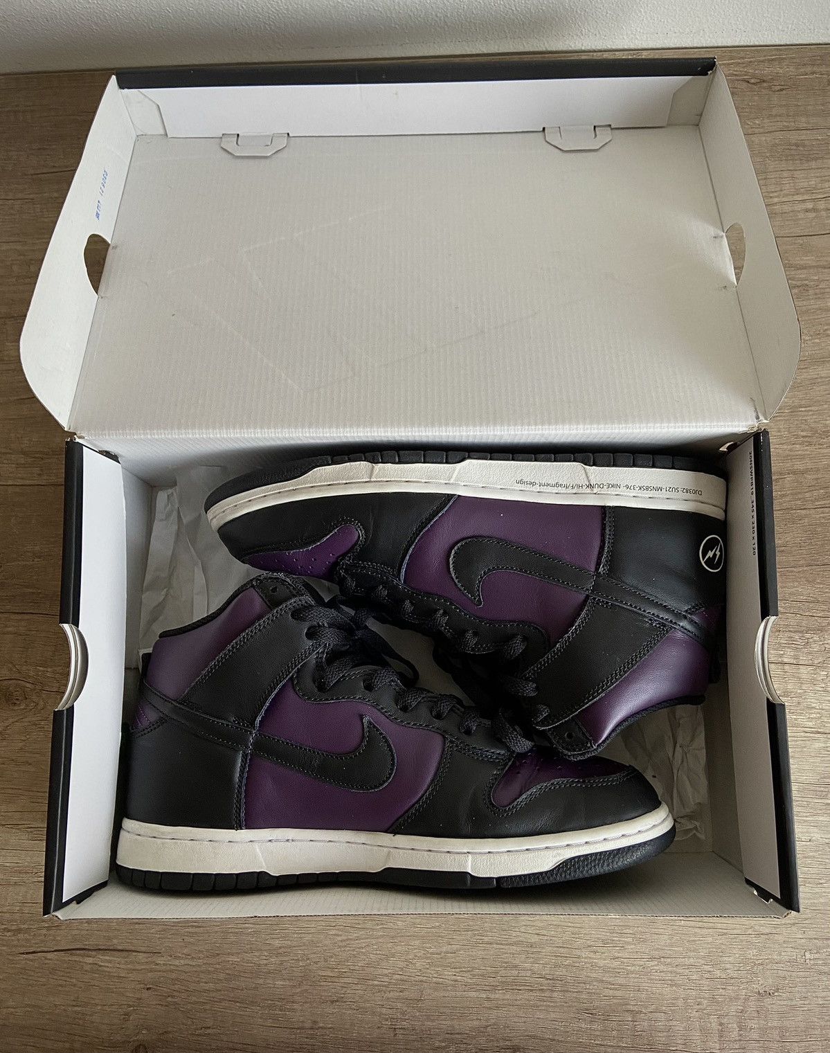 Nike Nike Dunk High “Fragment Beijing” 2021 Size US 11 / EU 44 - 1 Thumbnail