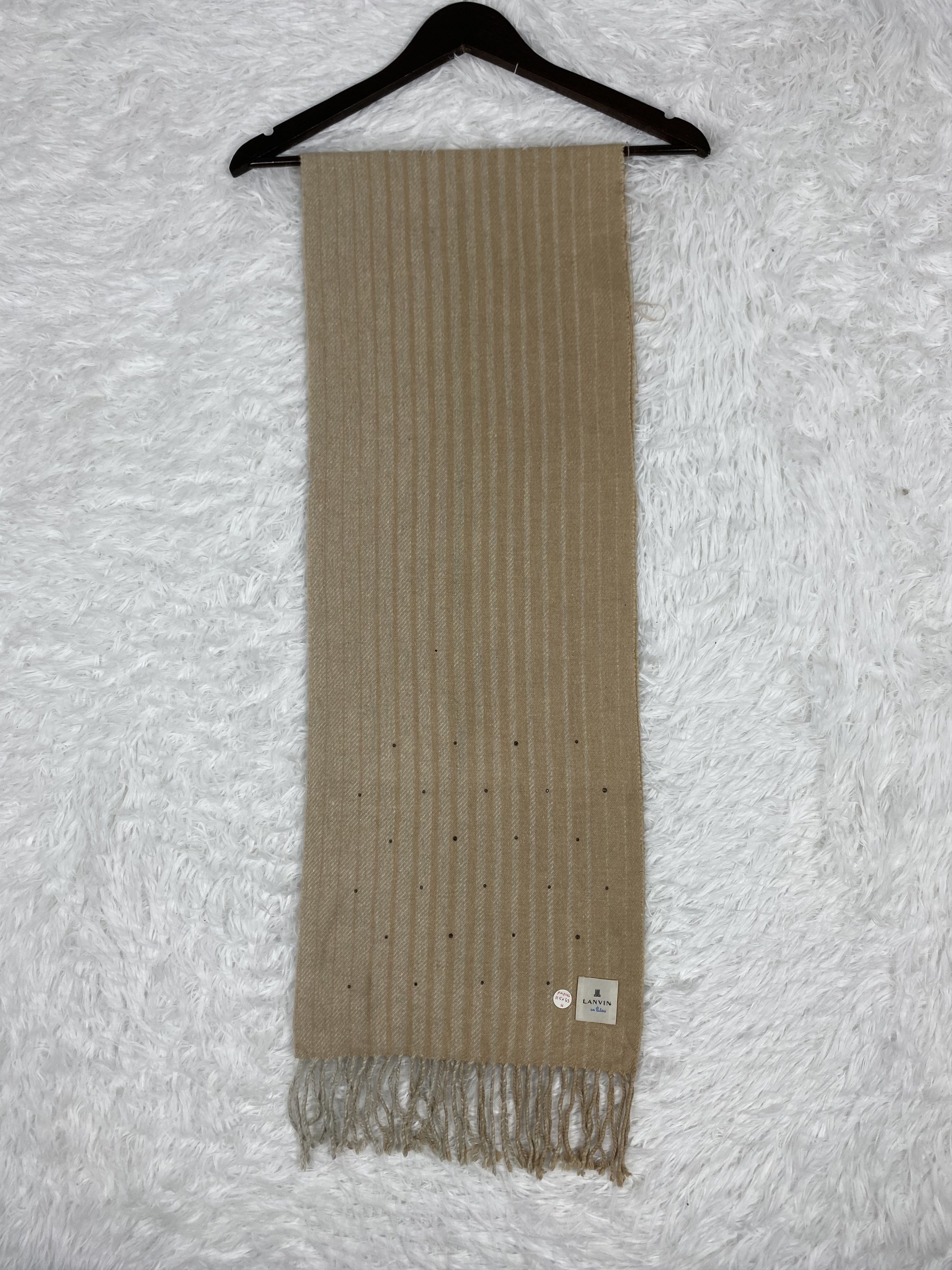 Lanvin Vintage Lanvin Scarf / Muffler Neckwear PM0146 Size ONE SIZE - 4 Thumbnail