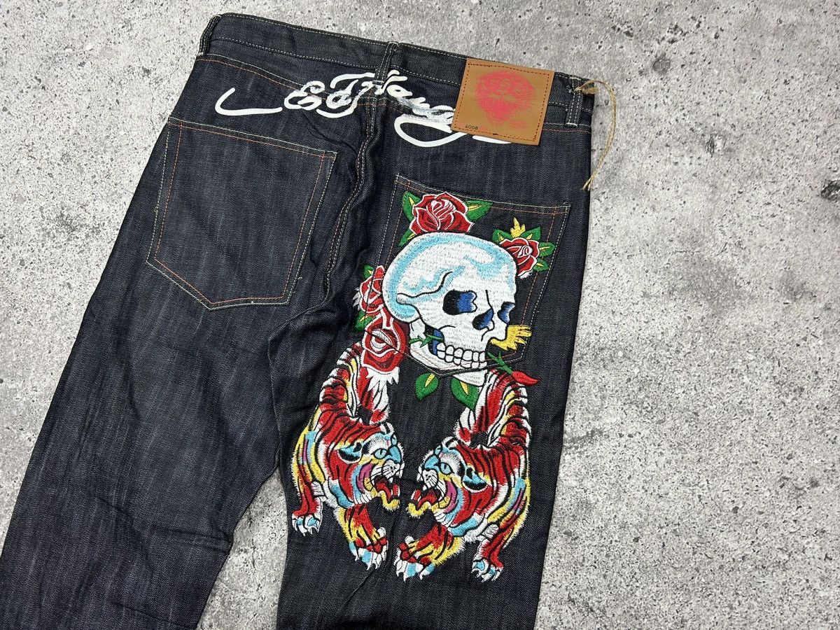 Christian Audigier × Ed Hardy New Ed Hardy Jeans y2k Size US 36 / EU 52 - 2 Thumbnail