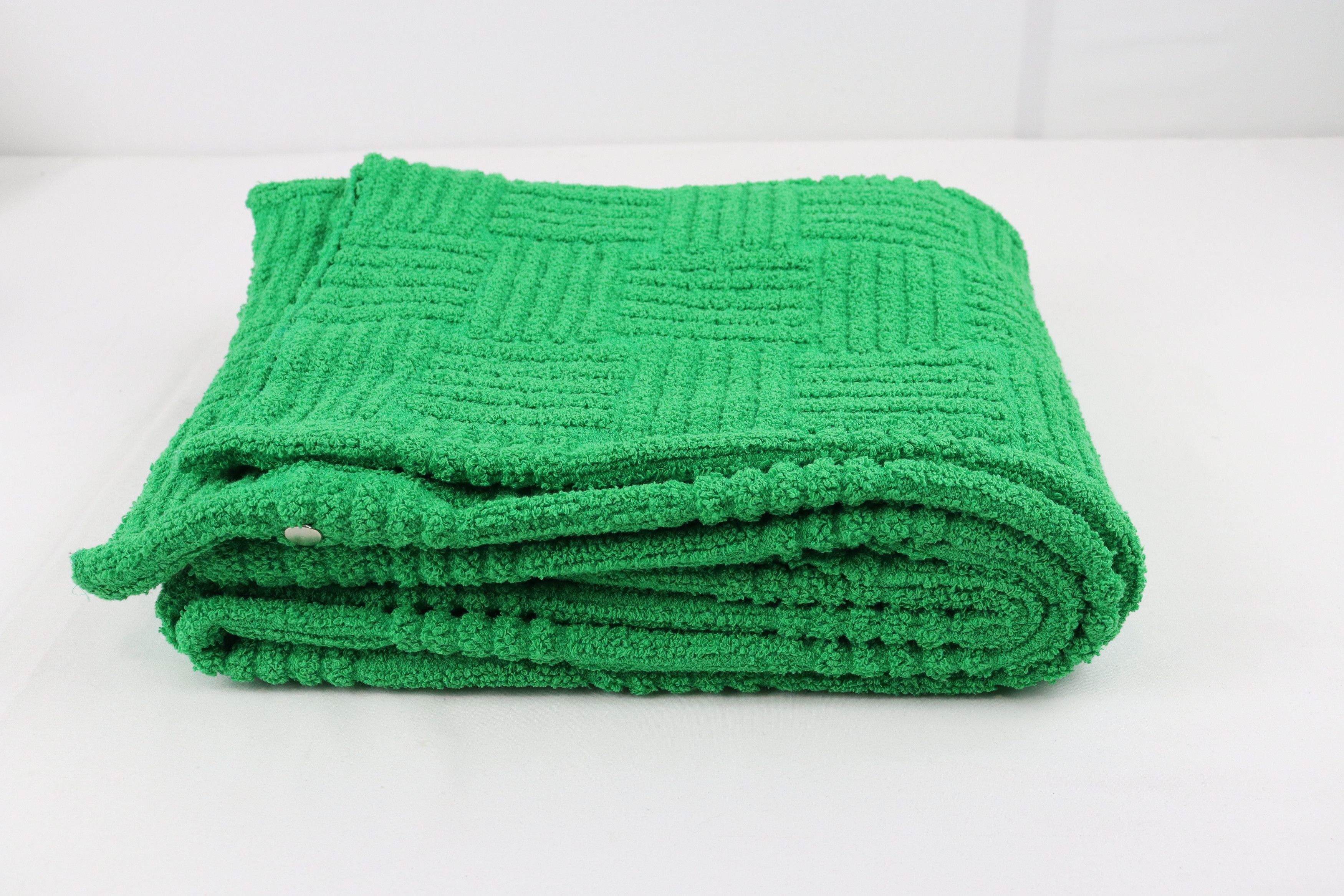 Bottega Veneta o1rshd MW Jacquard Towelling Knit in Green Size US 36 / EU 52 - 2 Thumbnail