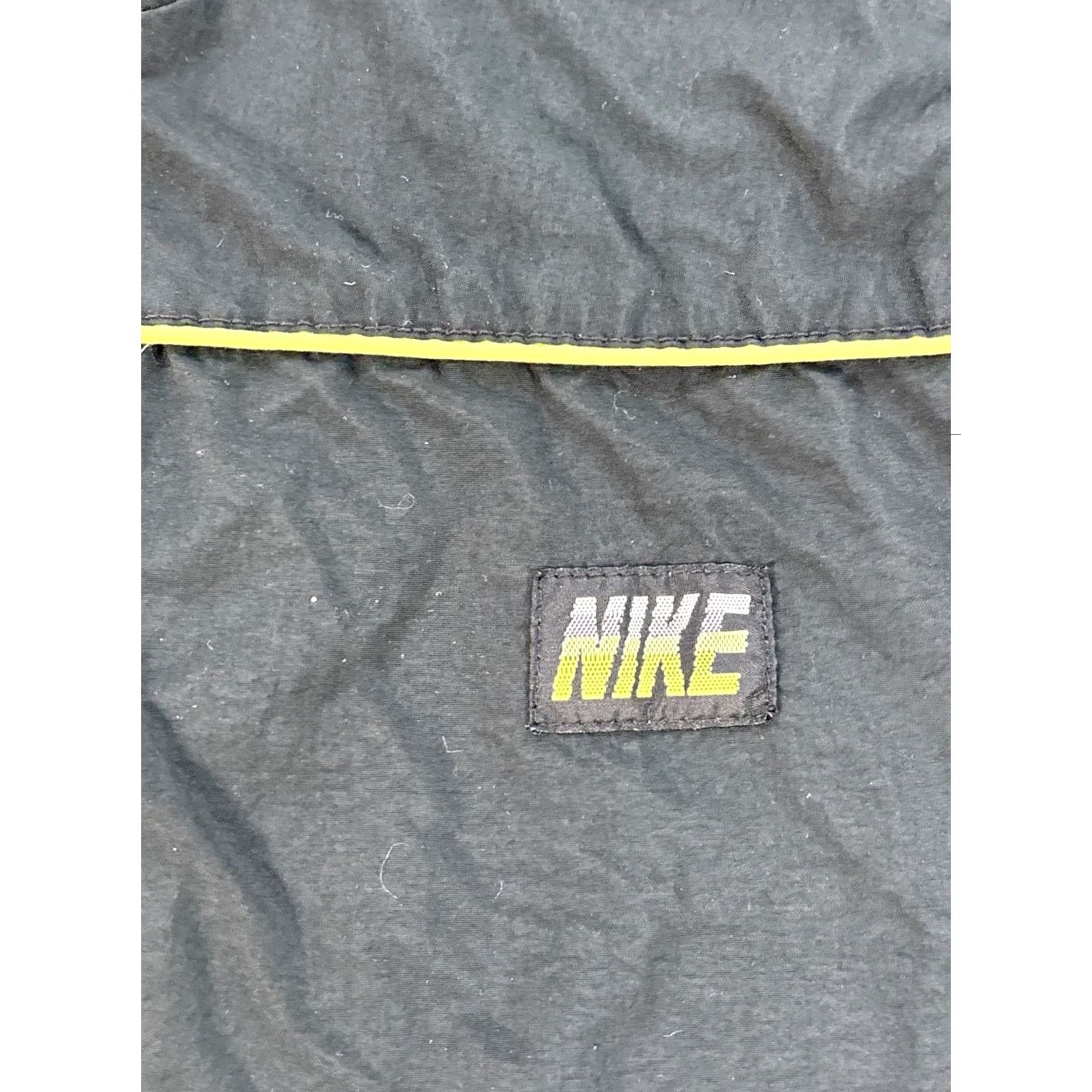 Nike VINTAGE Nike Track Jacket Mens L Black Windbreaker Full Zip Stripes 90s Size US L / EU 52-54 / 3 - 4 Thumbnail