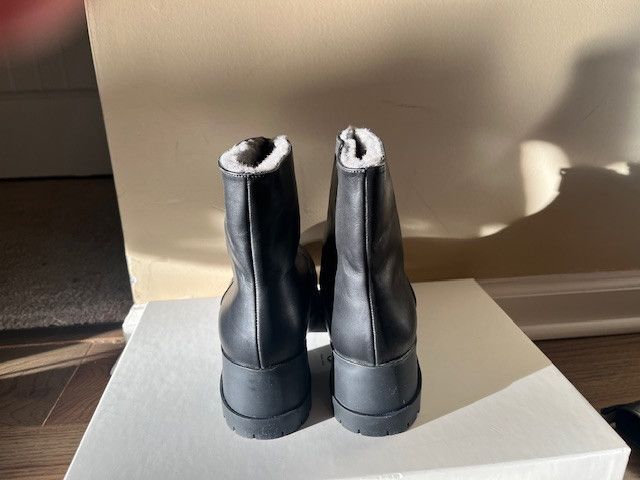 Robert Clergerie Clergerie Wyllo Leather Platform Boot Size US 8 / IT 38 - 4 Thumbnail