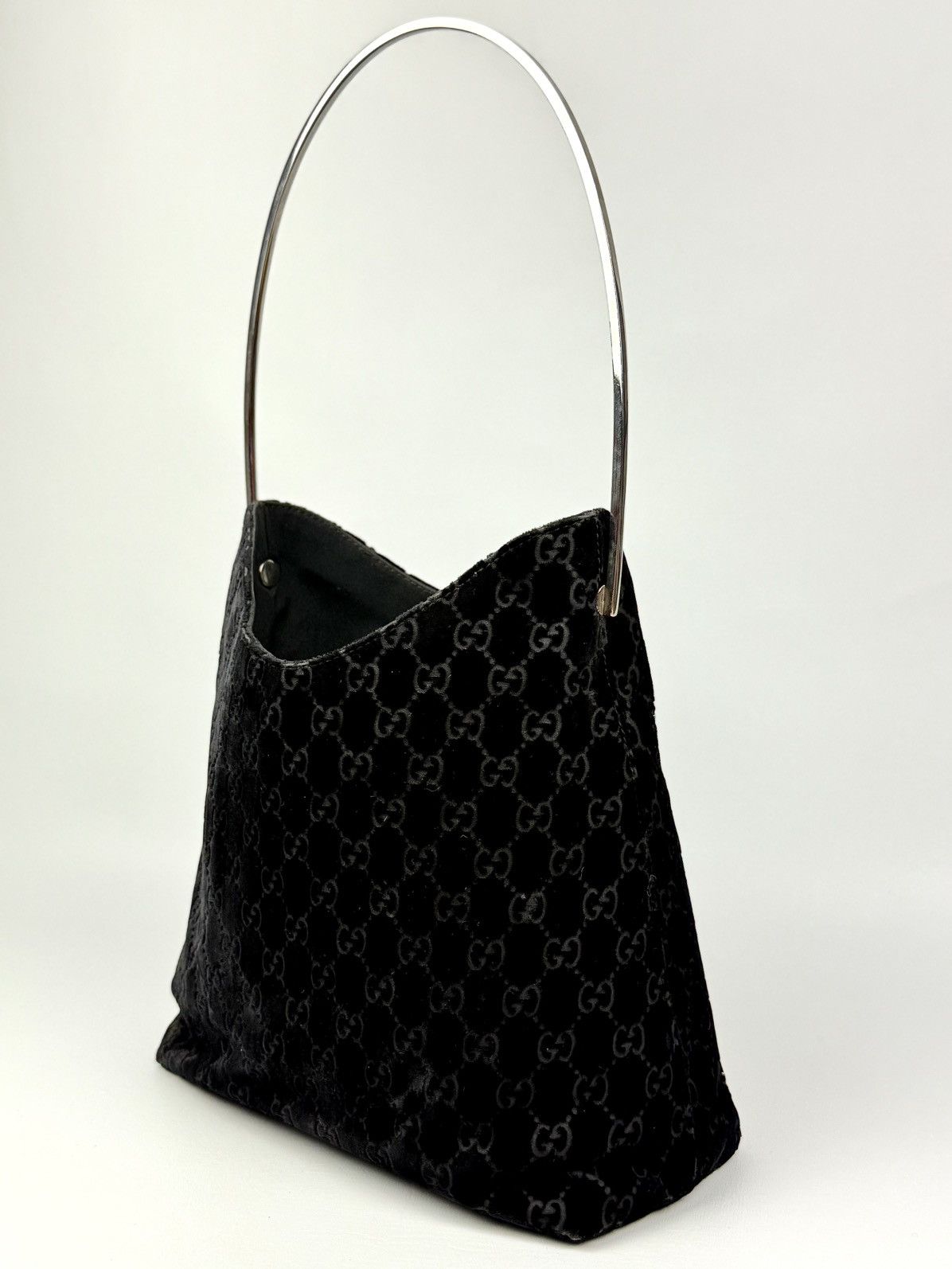 Gucci Gucci - Tom Ford - FW/1997 - Black - Velvet - Shoulder Bag Size ONE SIZE - 3 Thumbnail