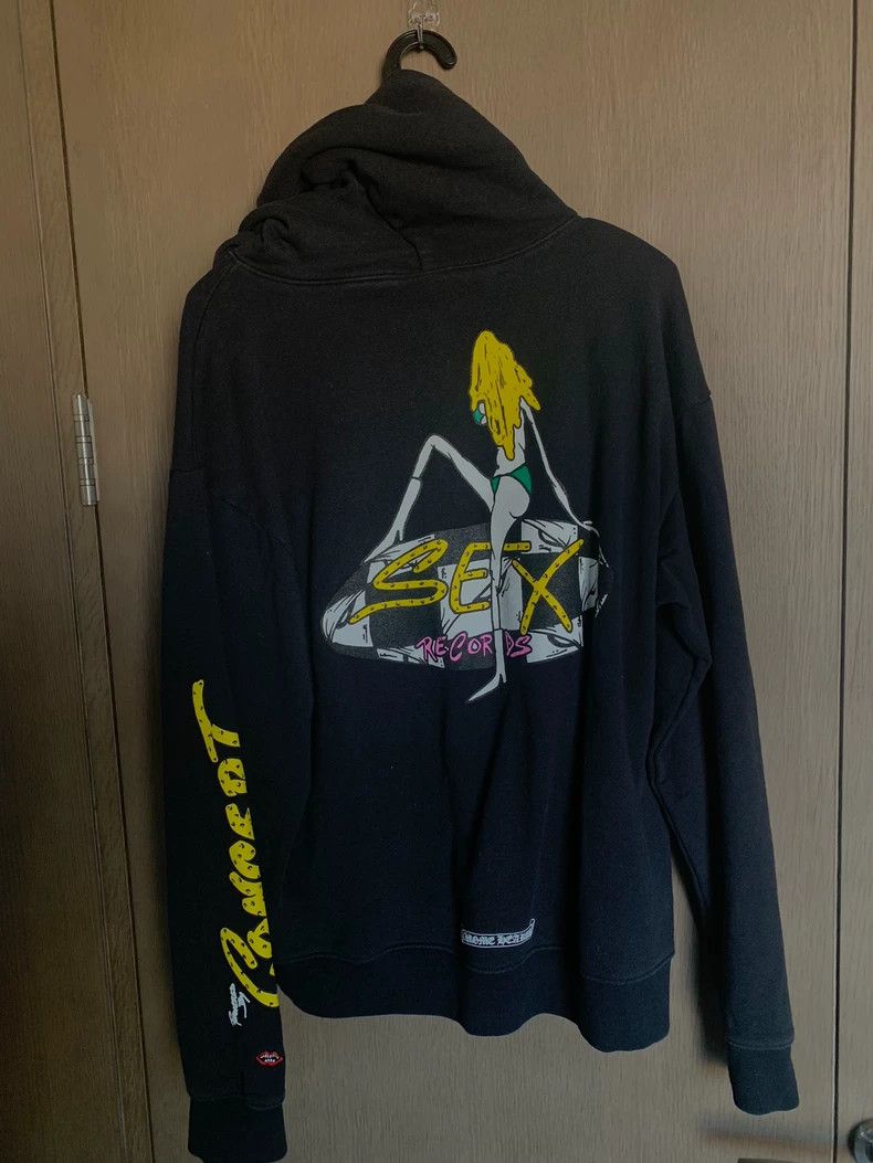 Chrome Hearts Black Hoodie with Sex Records Design Size US L / EU 52-54 / 3 - 1 Thumbnail