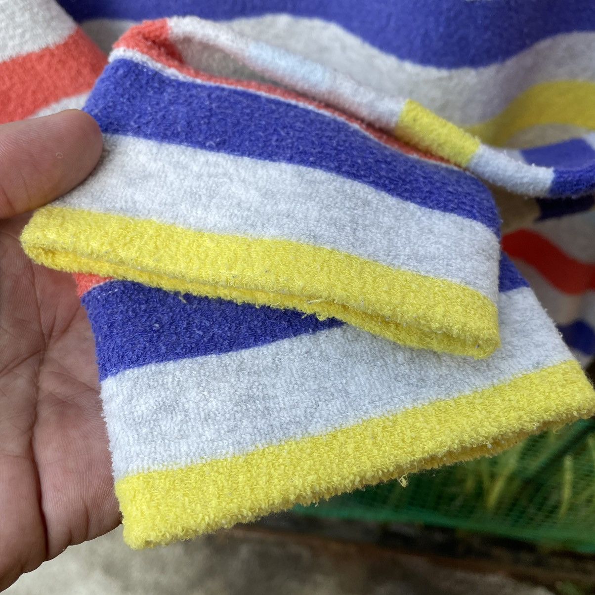 Tsumori Chisato 🔥🇯🇵Tsumori Chisato Multicolour Striped Fleece Sleep Wear Size S / US 4 / IT 40 - 8 Thumbnail